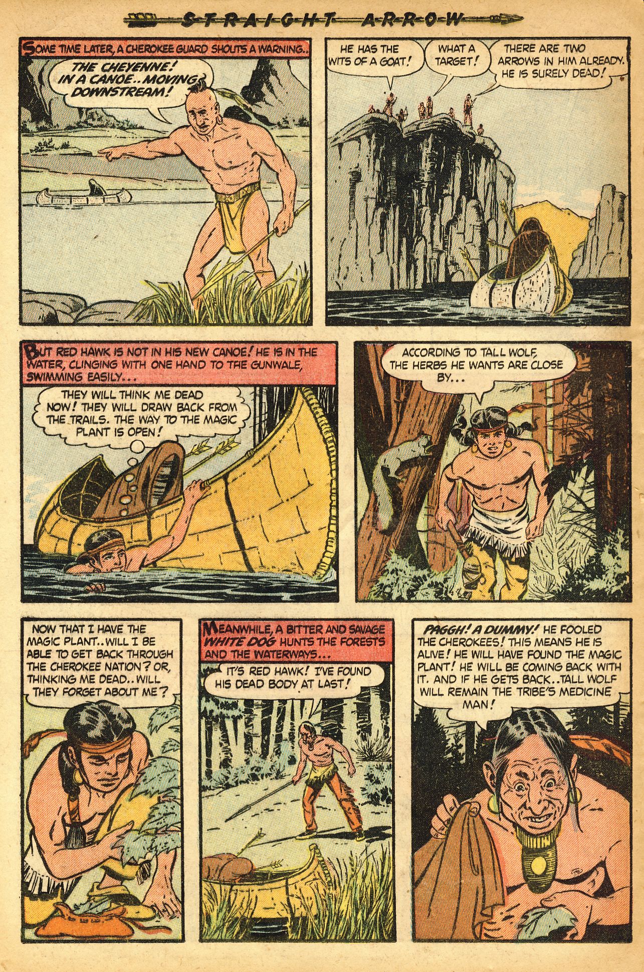 Read online Straight Arrow comic -  Issue #9 - 24