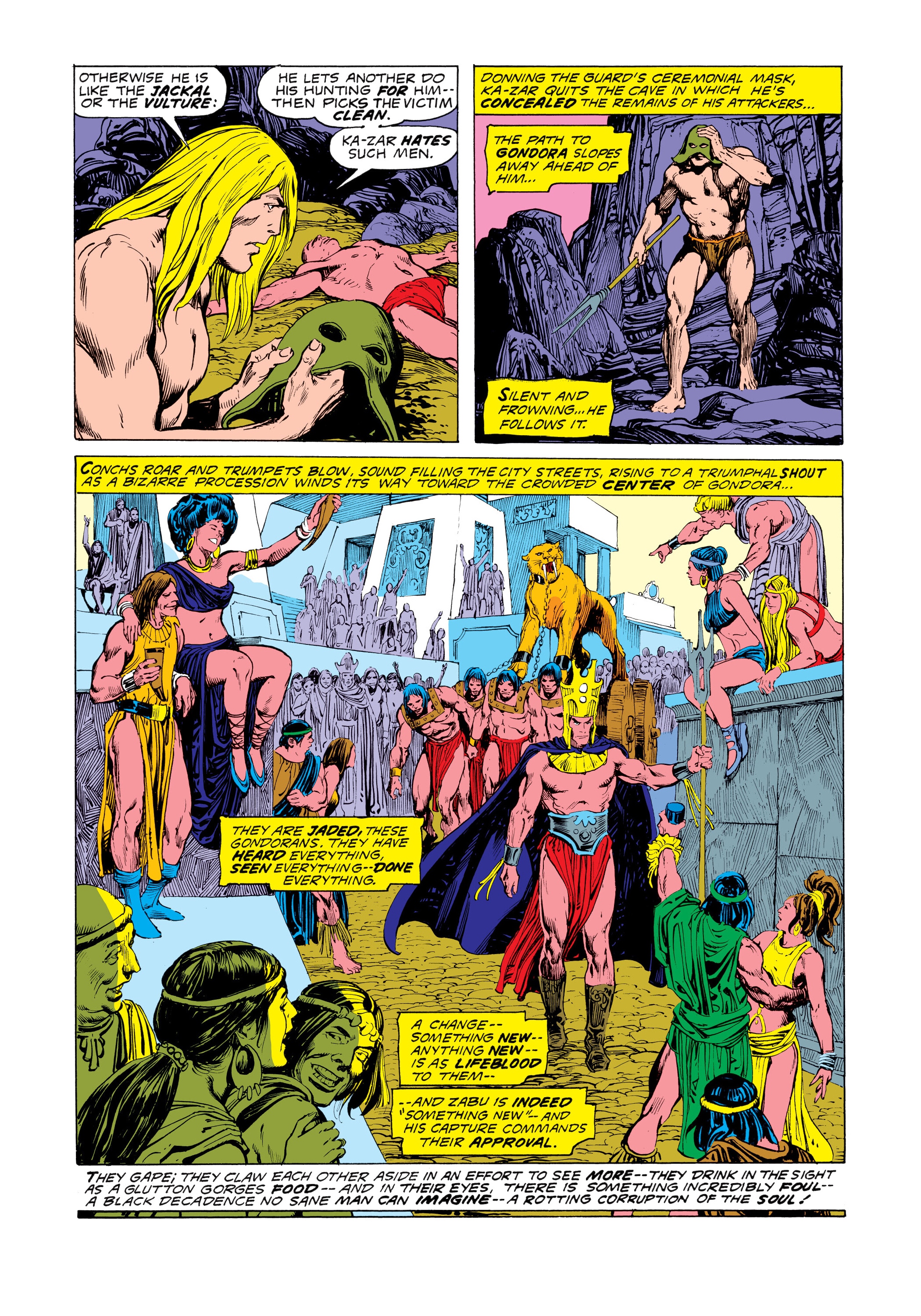 Read online Marvel Masterworks: Ka-Zar comic -  Issue # TPB 3 (Part 1) - 53