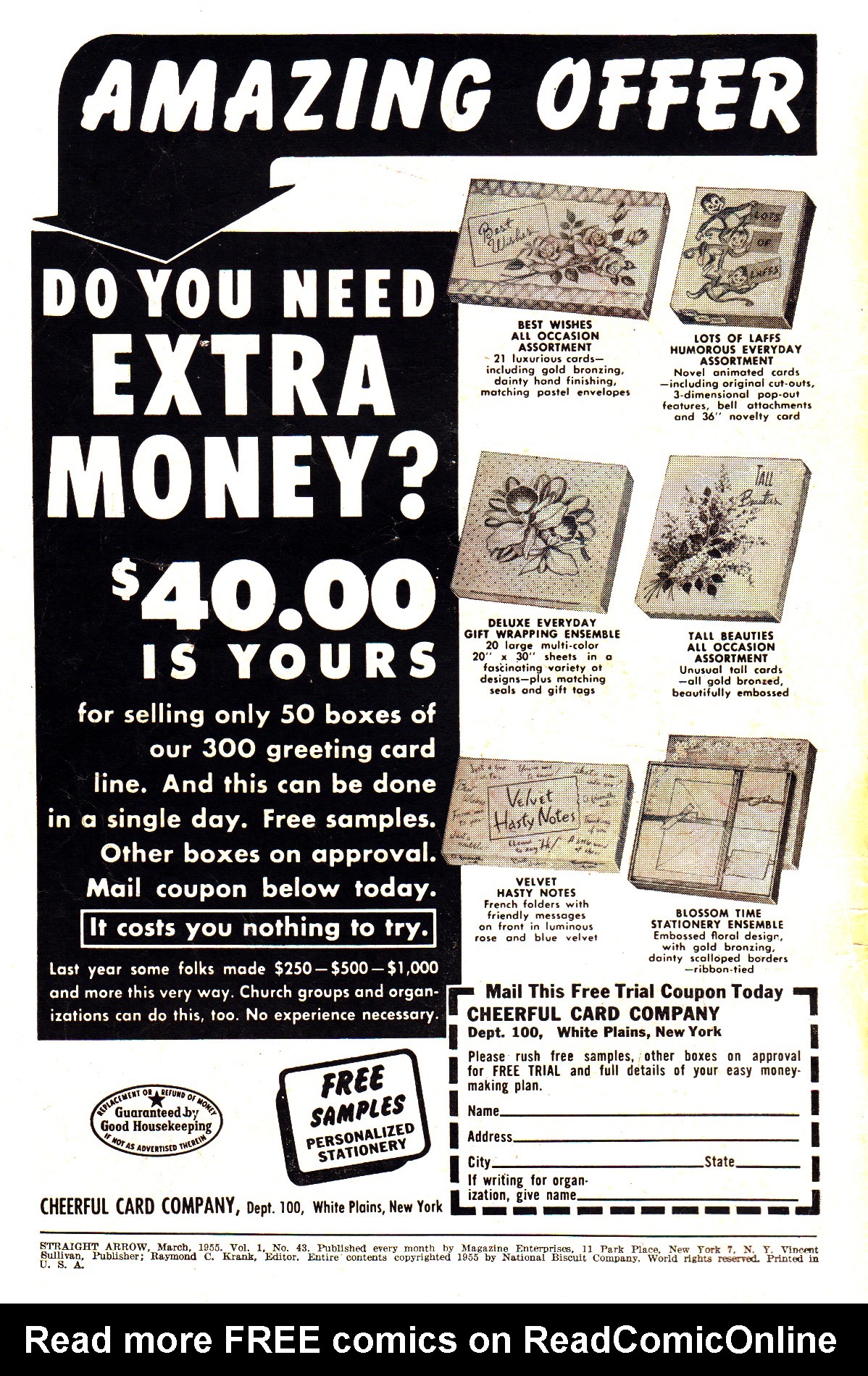 Read online Straight Arrow comic -  Issue #43 - 2