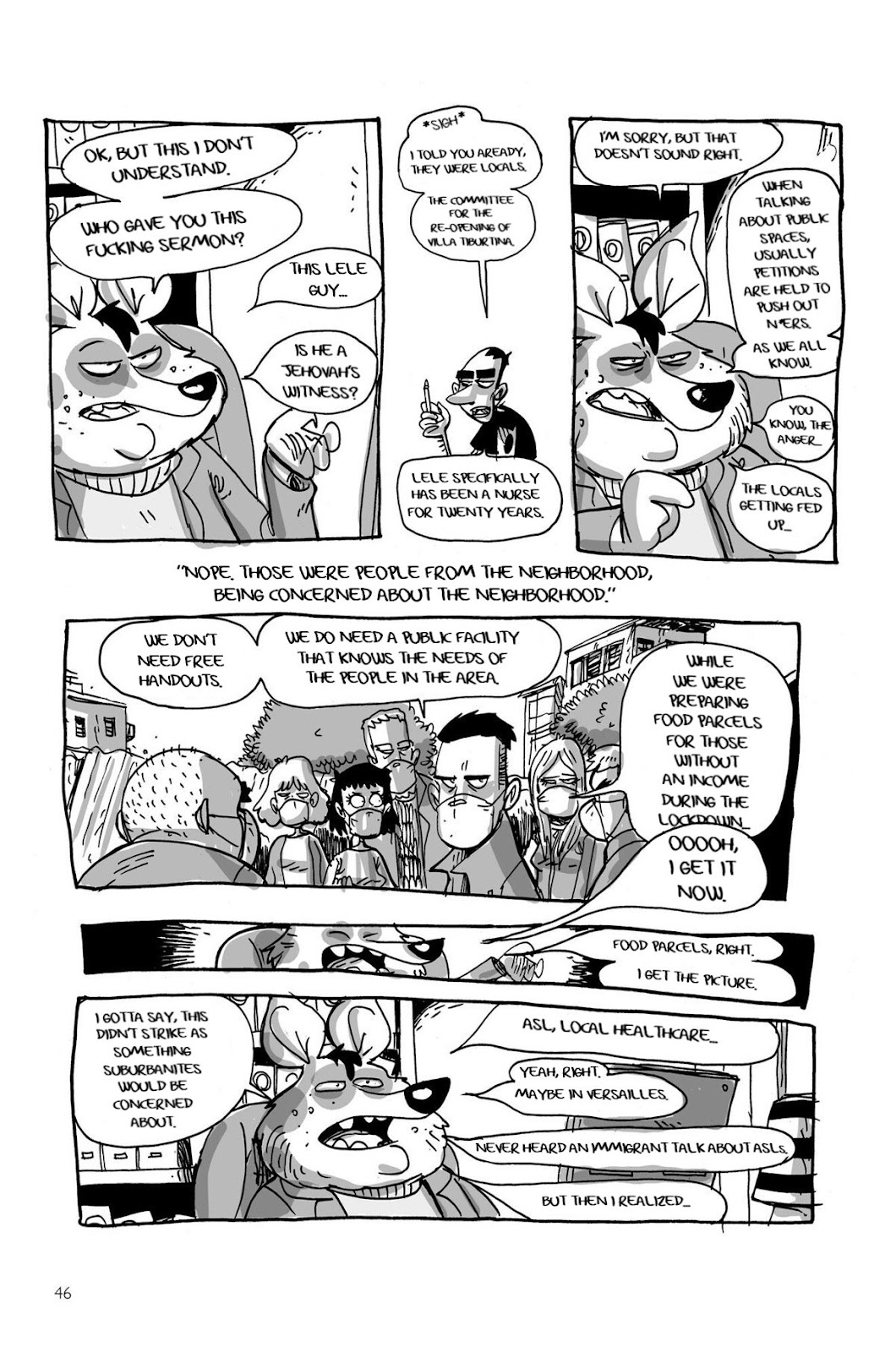 All Quiet on Rebibbia's Front issue TPB (Part 1) - Page 45