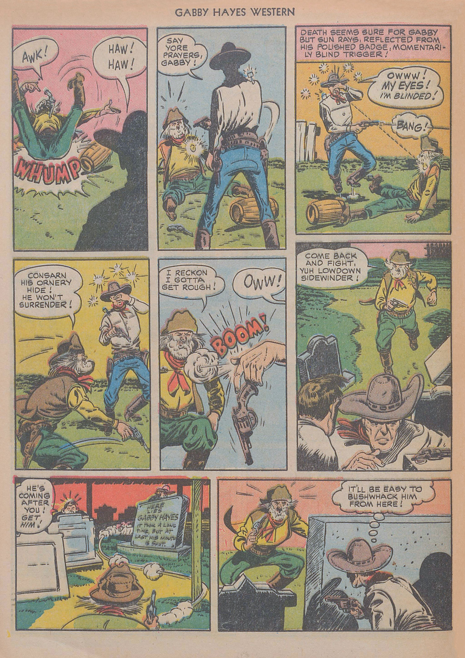Read online Gabby Hayes Western comic -  Issue #20 - 48
