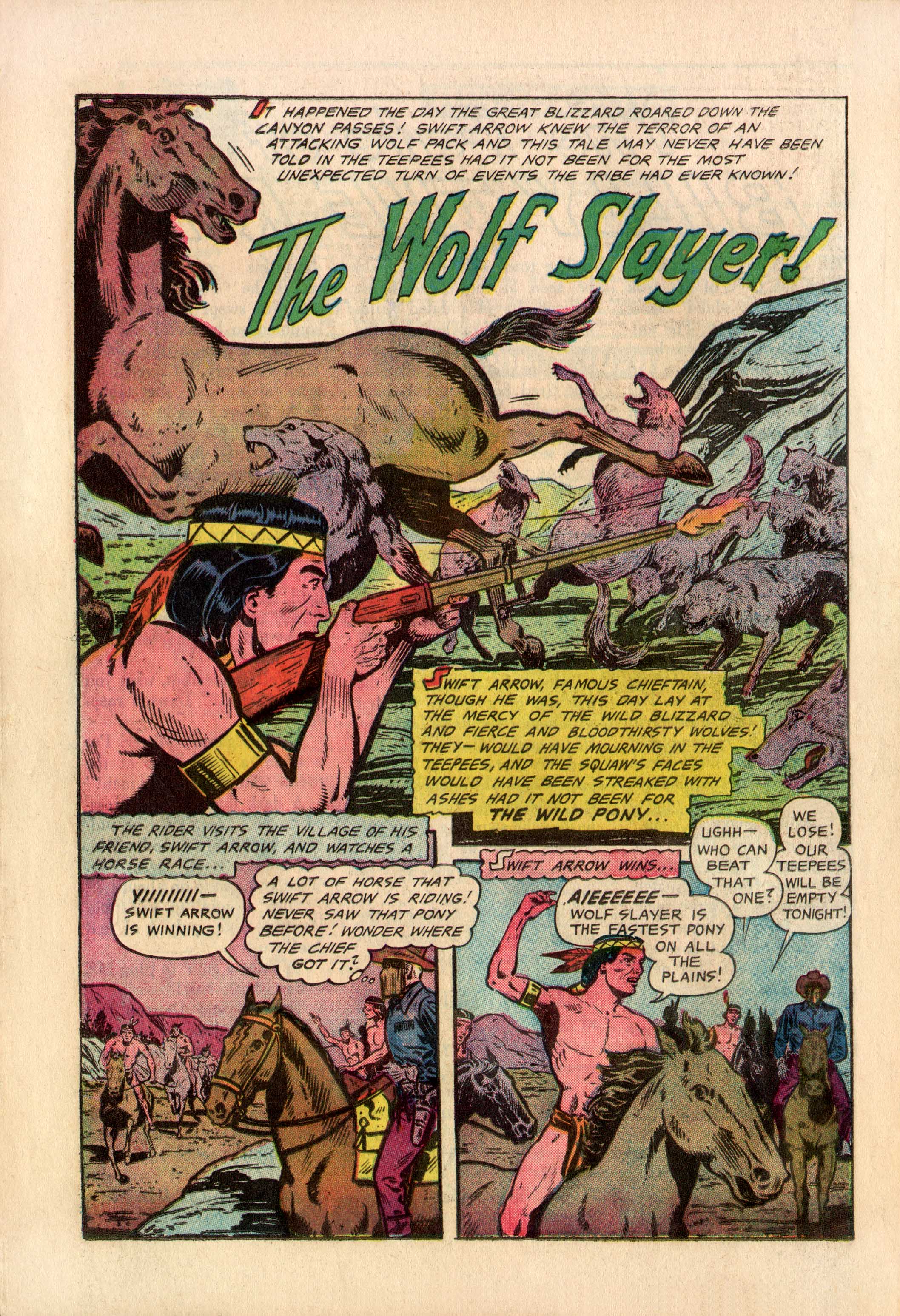 Read online Swift Arrow (1957) comic -  Issue #1 - 12