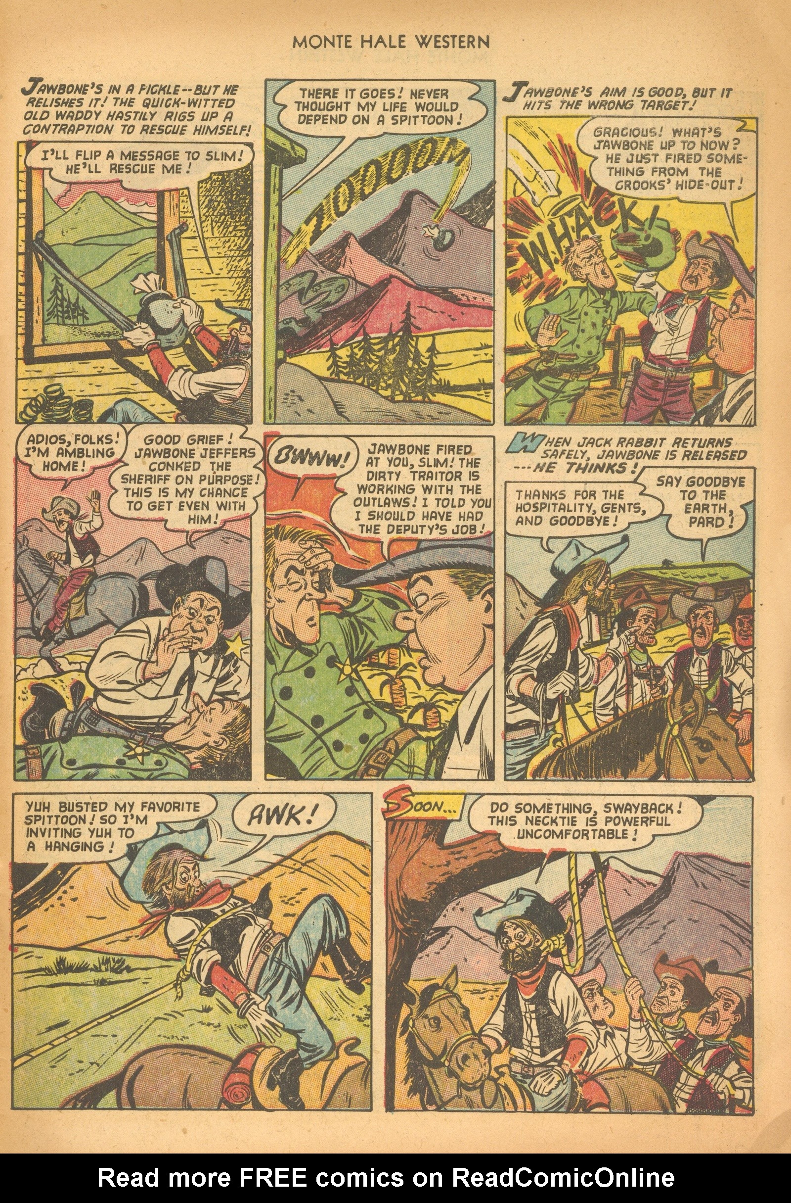 Read online Monte Hale Western comic -  Issue #80 - 31