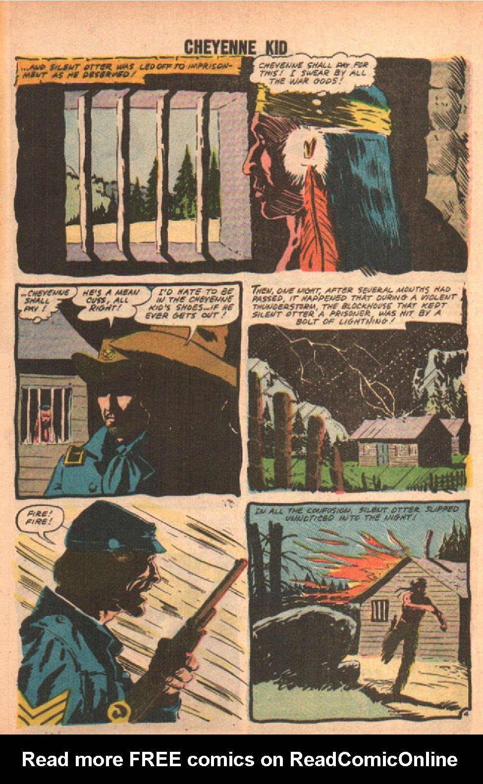 Read online Cheyenne Kid comic -  Issue #11 - 14