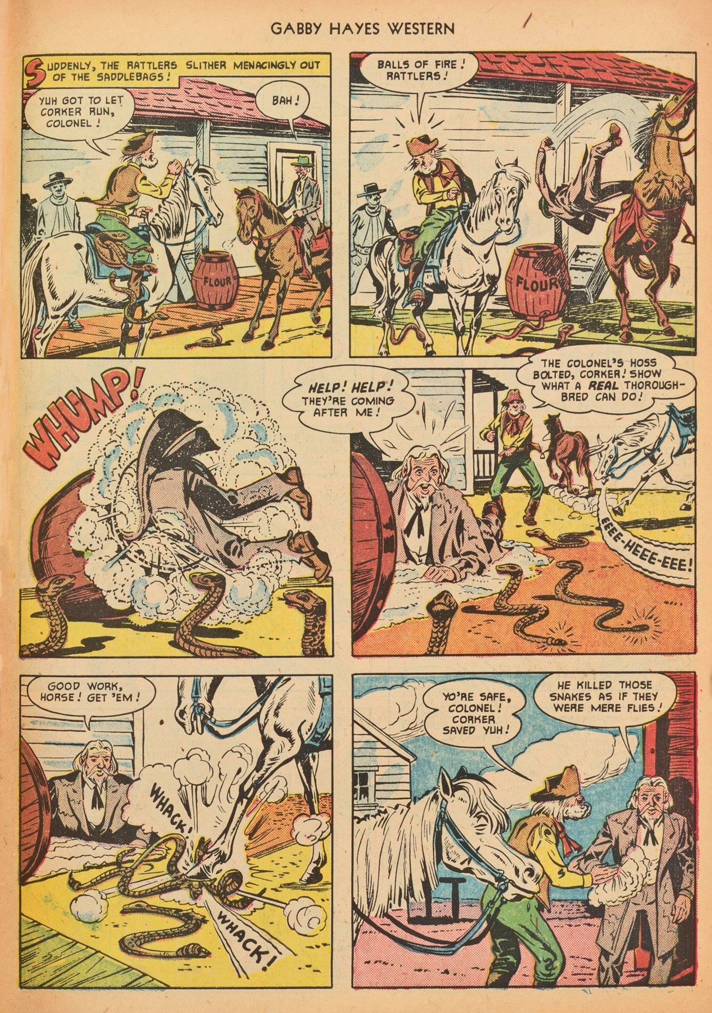 Read online Gabby Hayes Western comic -  Issue #33 - 27