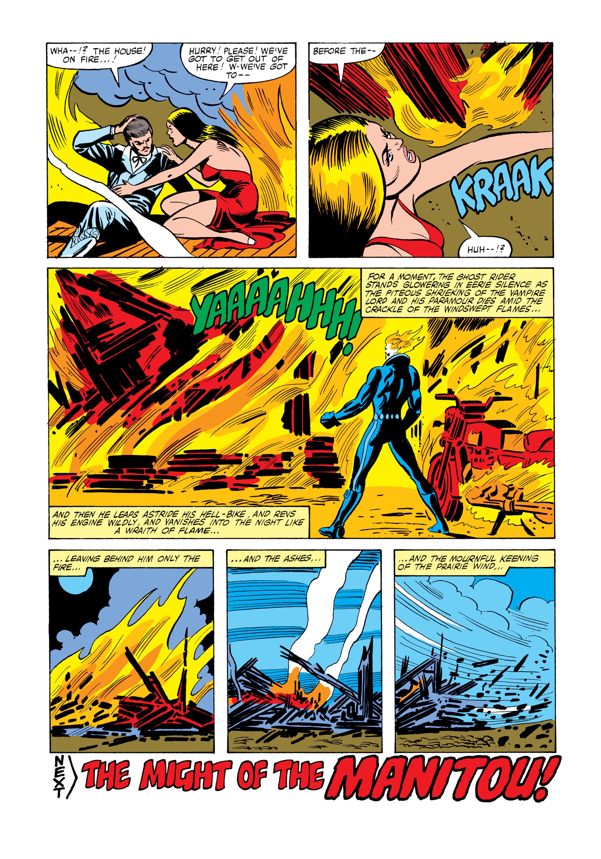 Read online Marvel Masterworks: Ghost Rider comic -  Issue # TPB 4 (Part 3) - 42