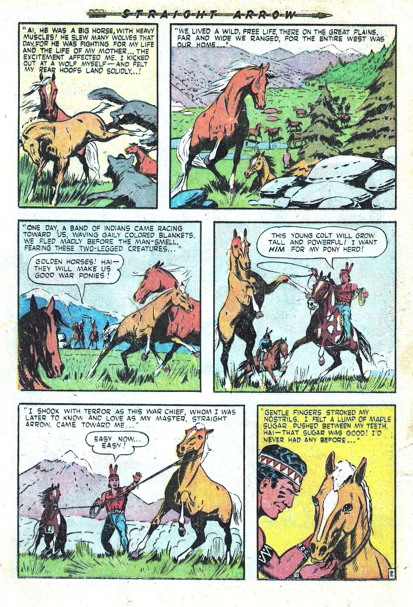 Read online Straight Arrow comic -  Issue #21 - 20