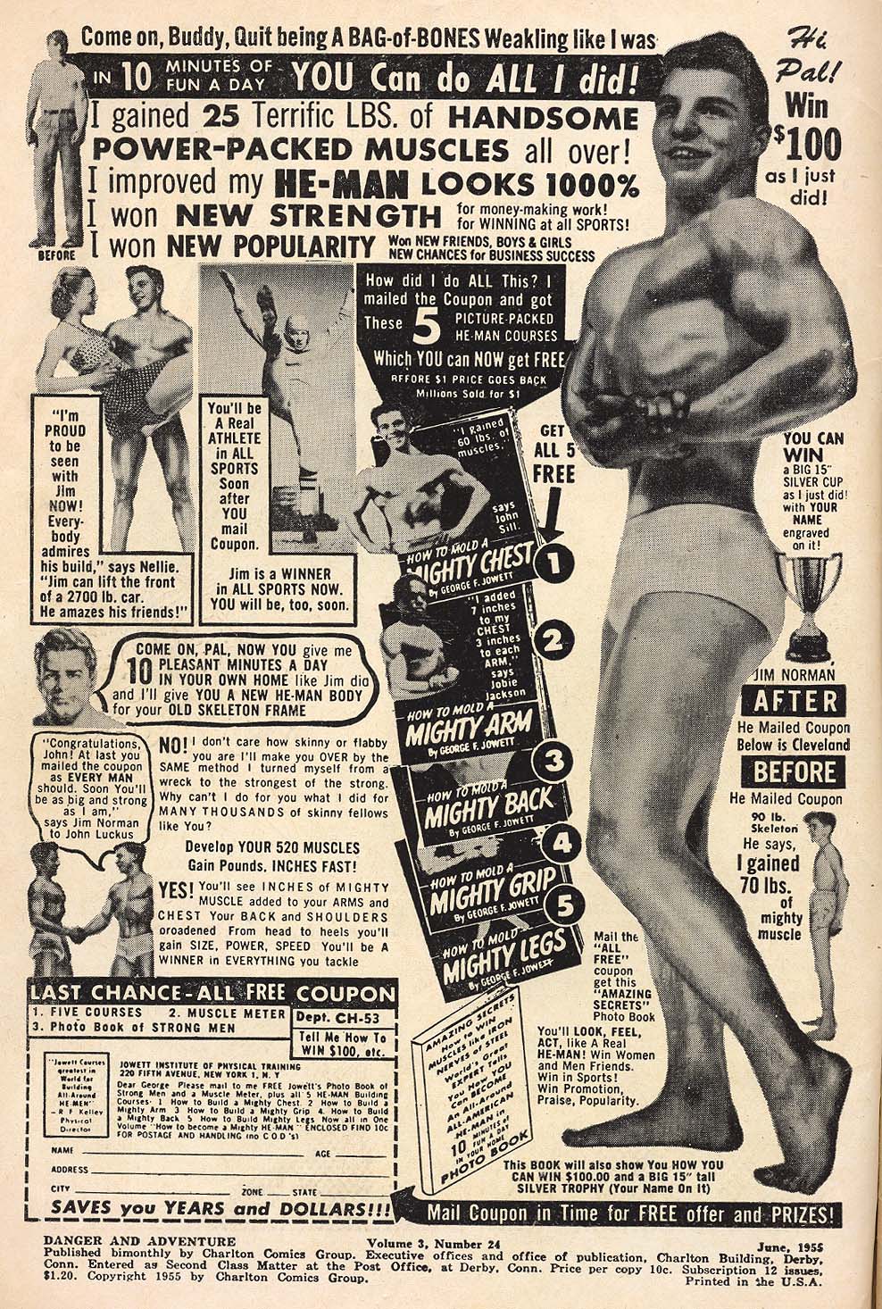 Read online Danger and Adventure comic -  Issue #24 - 2