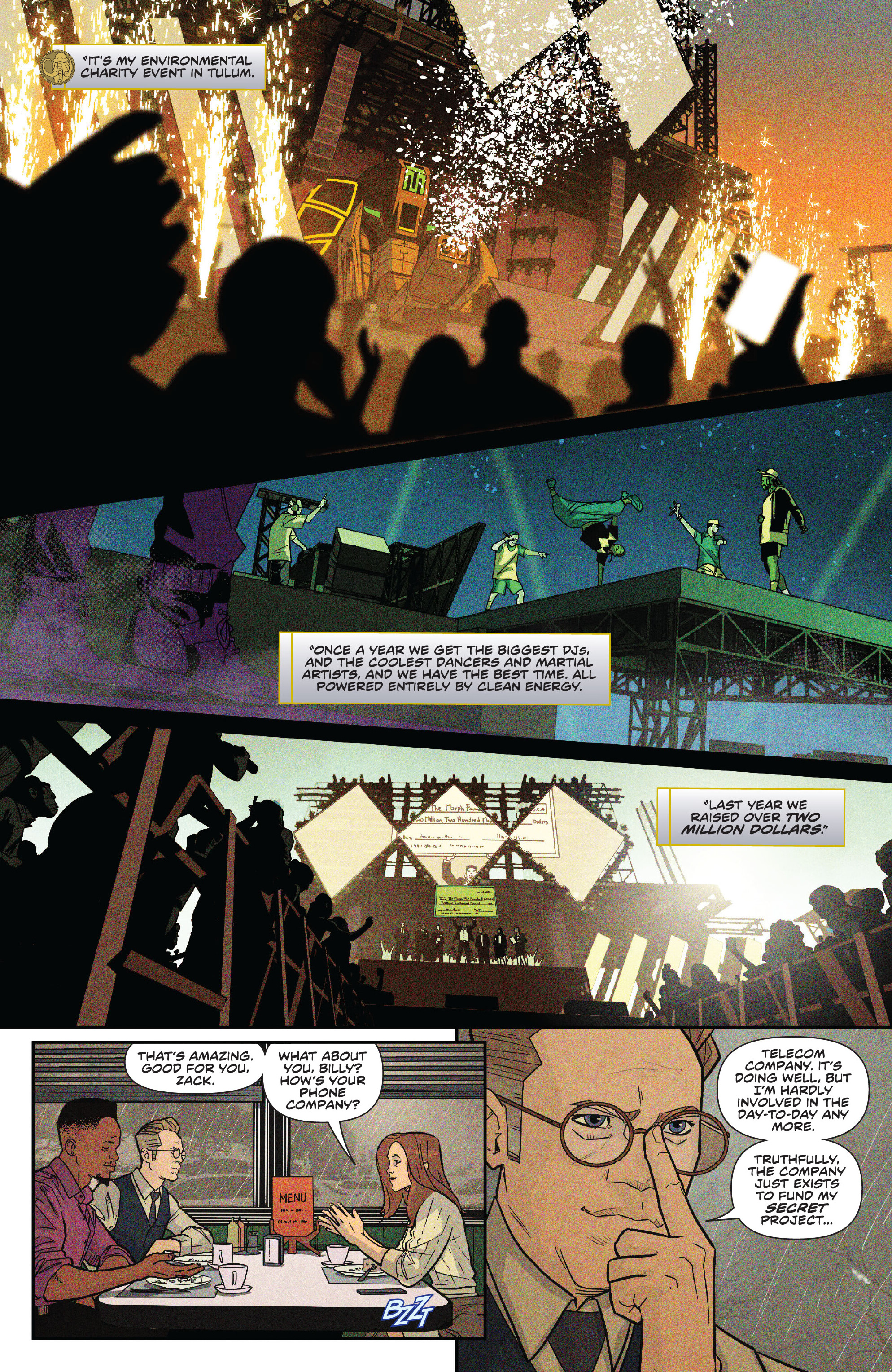 Read online Mighty Morphin Power Rangers: The Return comic -  Issue #1 - 15