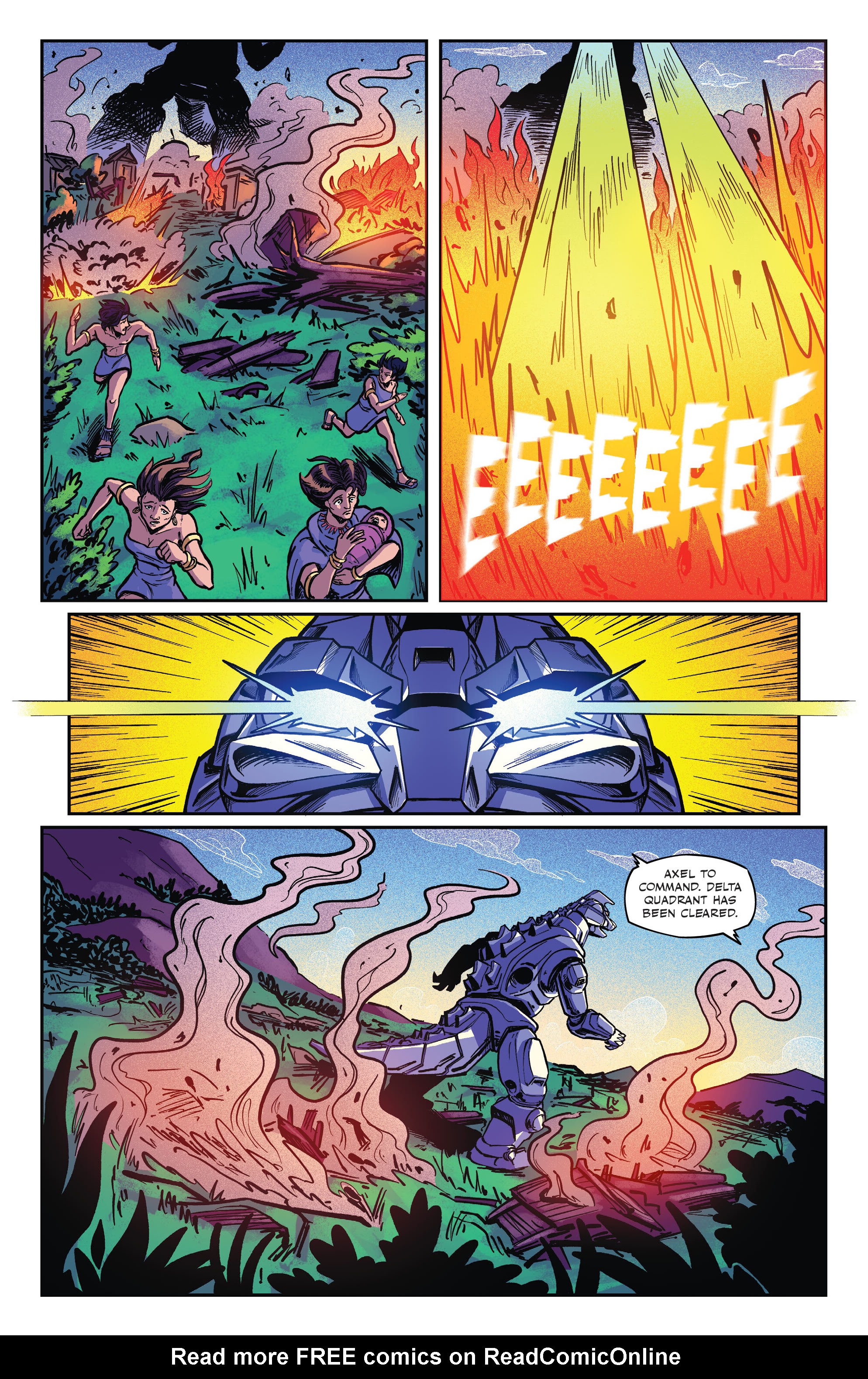 Read online Godzilla Rivals: Mothra Vs. M.O.G.U.E.R.A. comic -  Issue # Full - 14