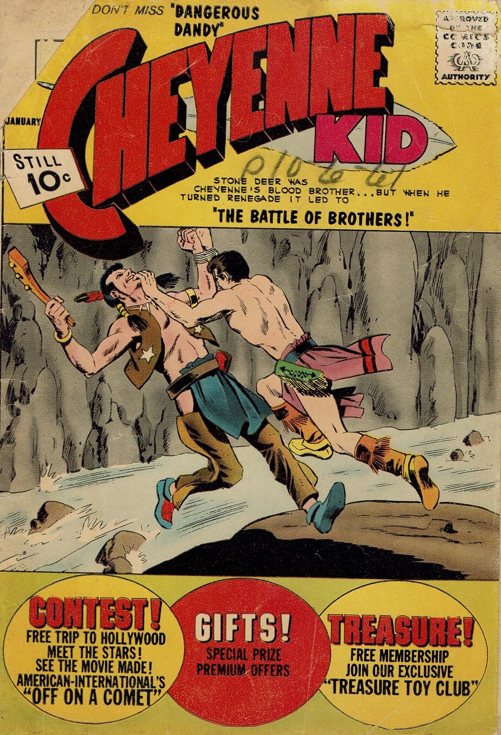 Read online Cheyenne Kid comic -  Issue #32 - 1
