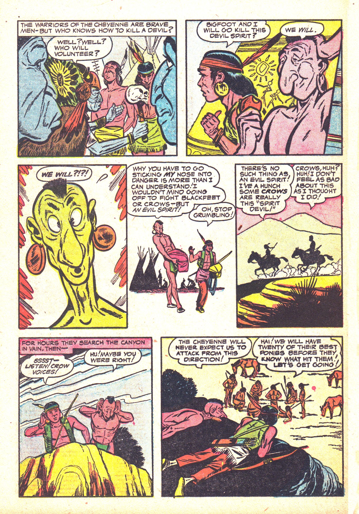 Read online Straight Arrow comic -  Issue #39 - 22