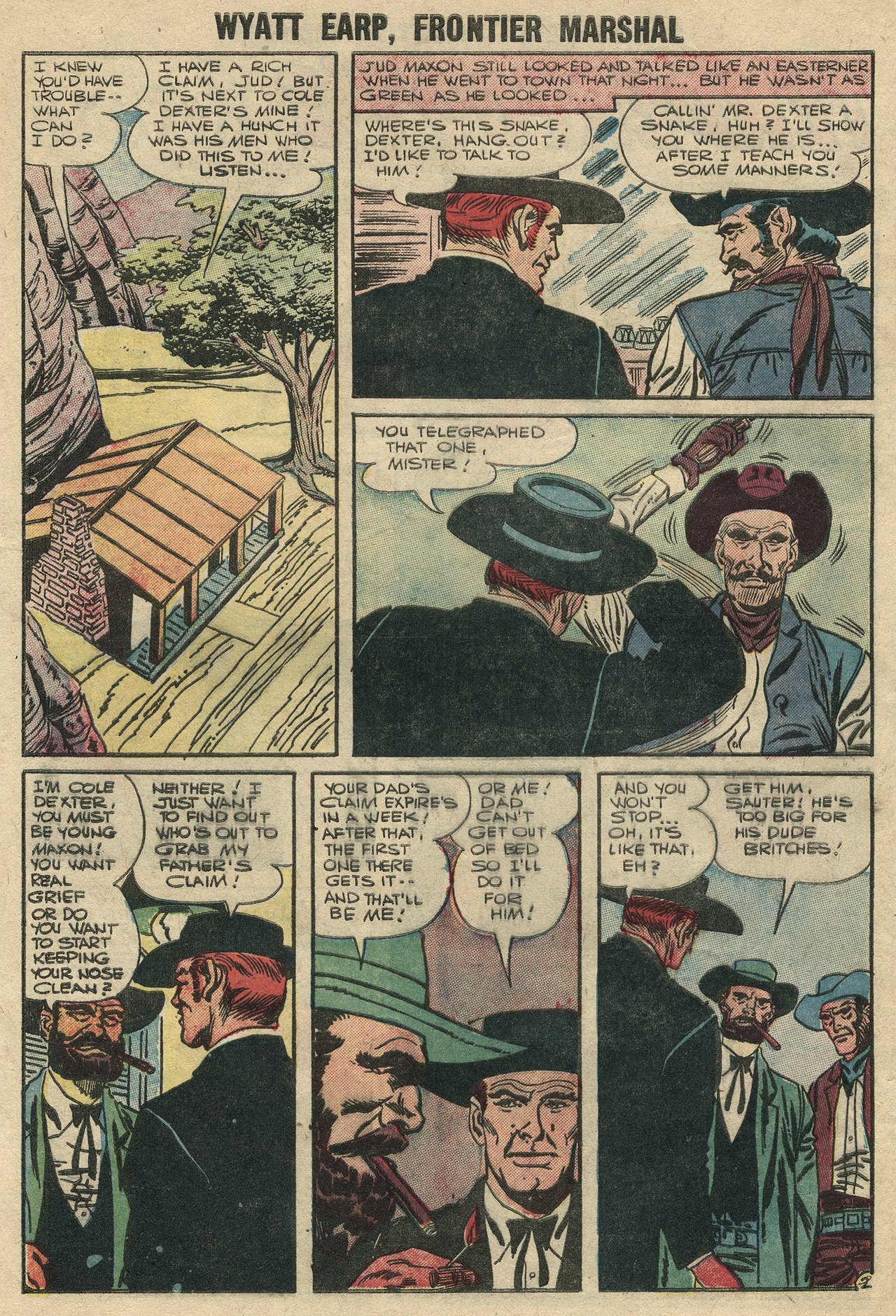 Read online Wyatt Earp Frontier Marshal comic -  Issue #14 - 28