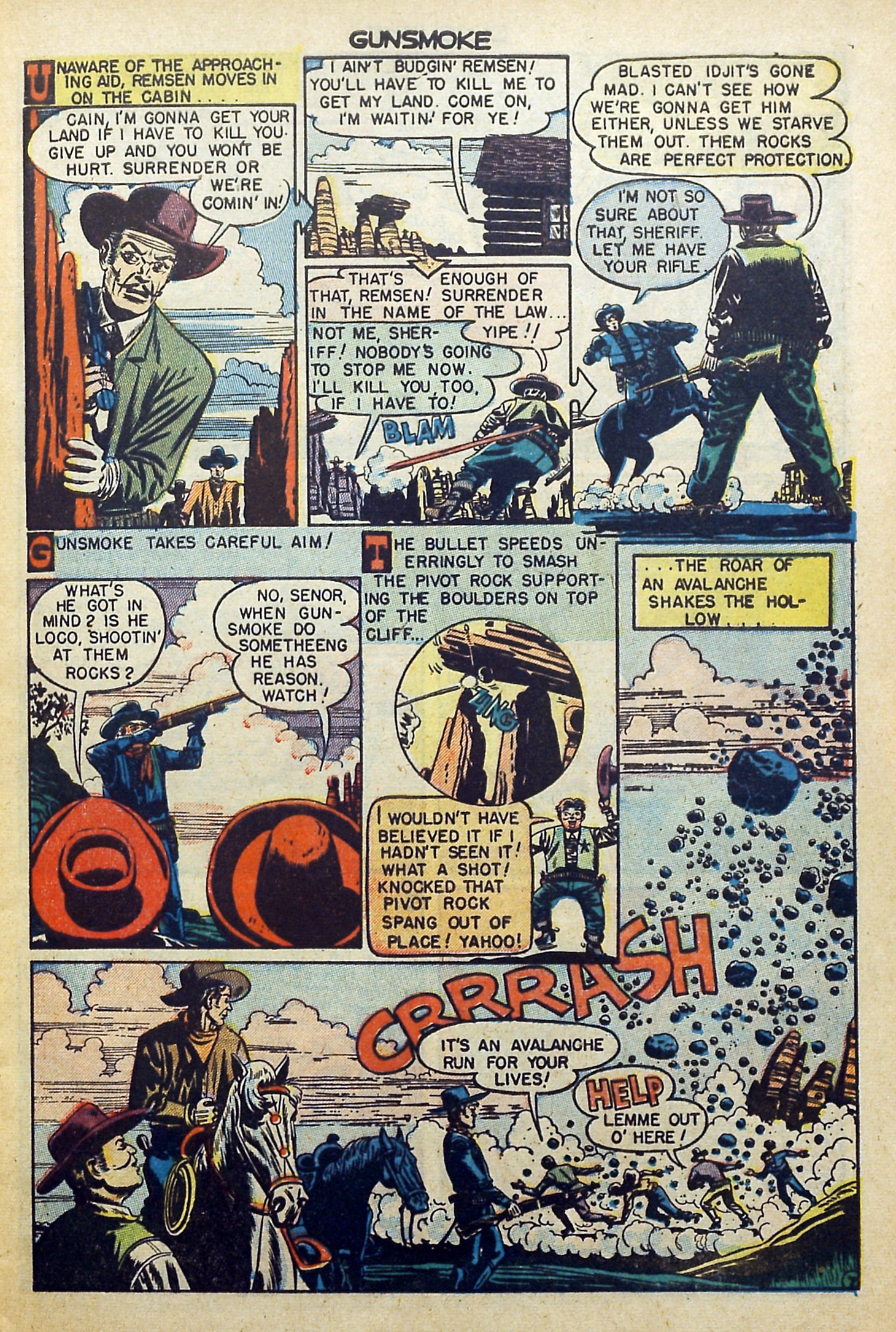 Read online Gunsmoke comic -  Issue #9 - 9