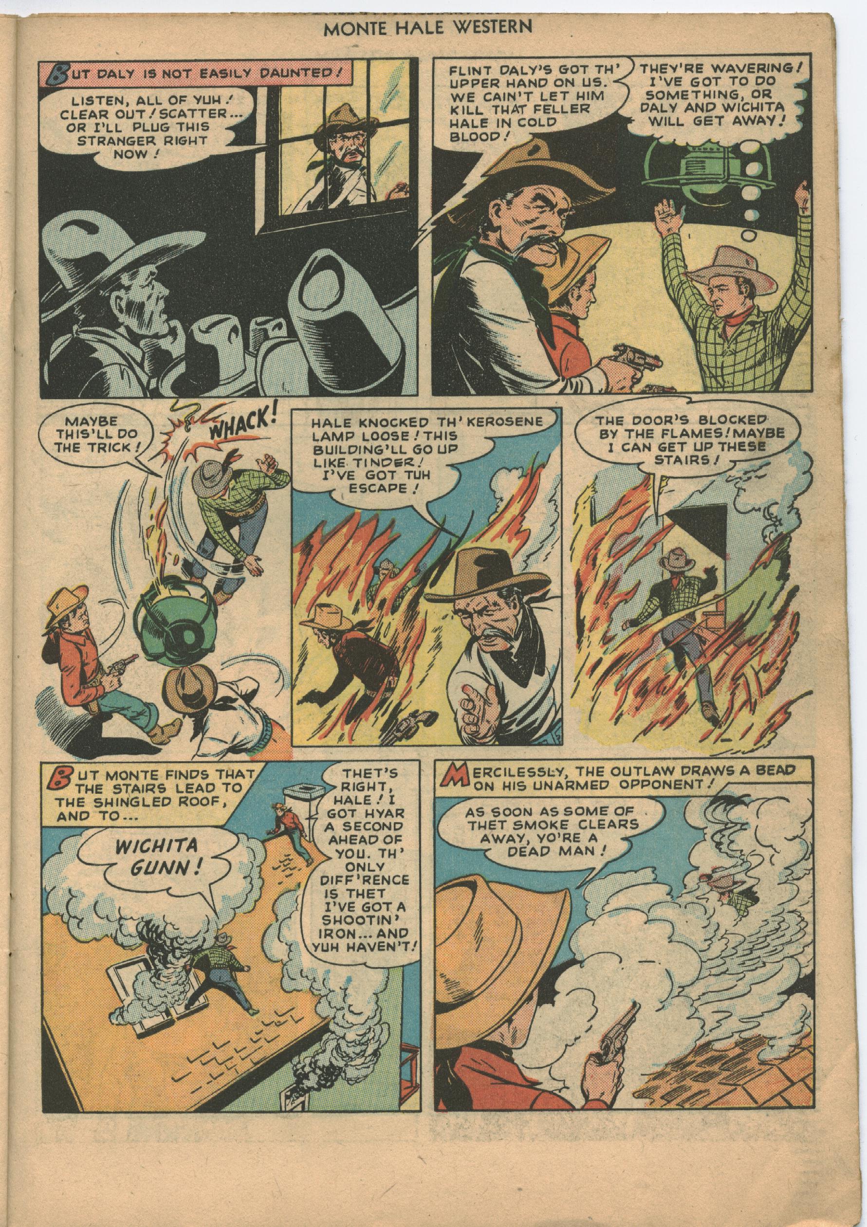 Read online Monte Hale Western comic -  Issue #29 - 31