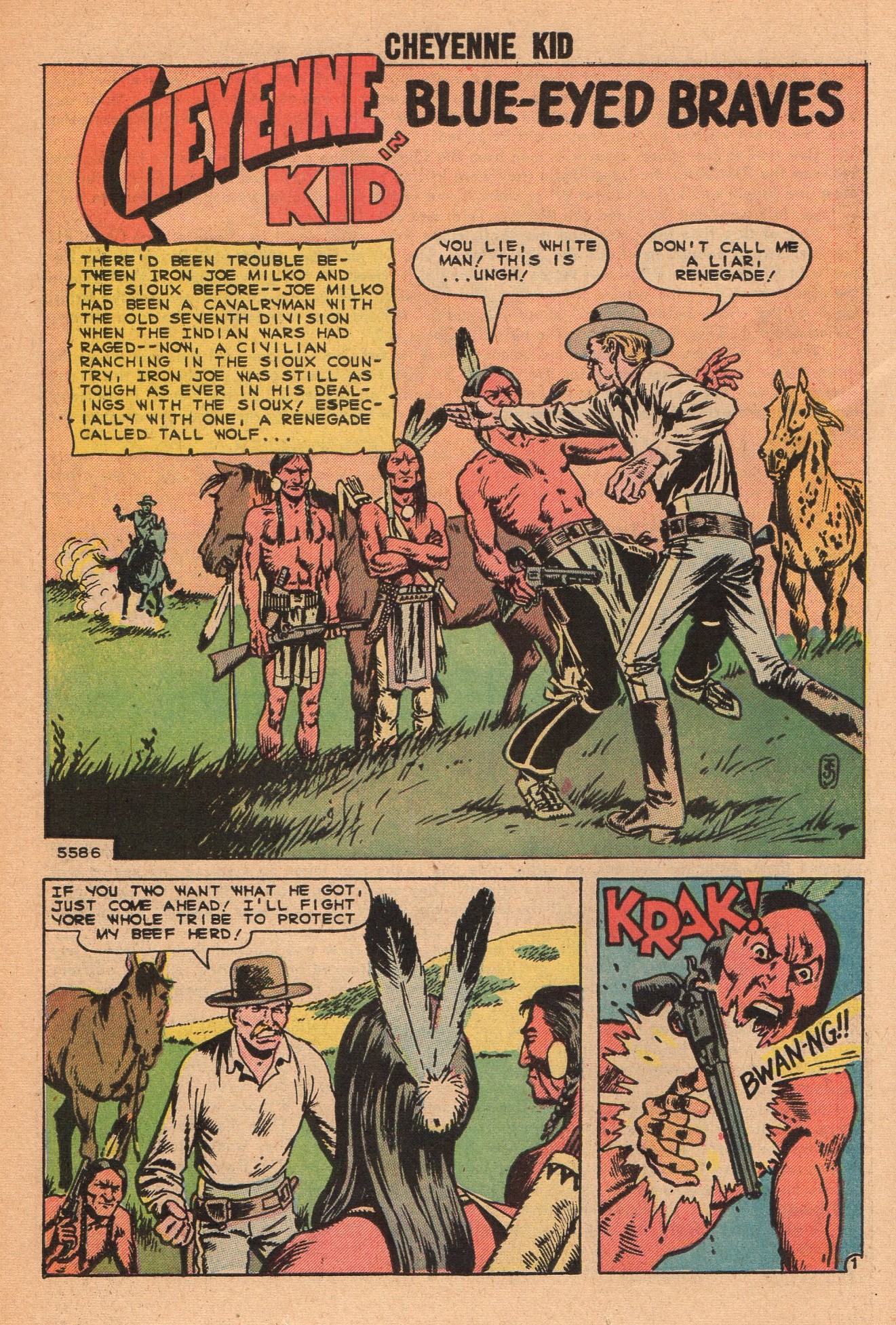 Read online Cheyenne Kid comic -  Issue #21 - 26