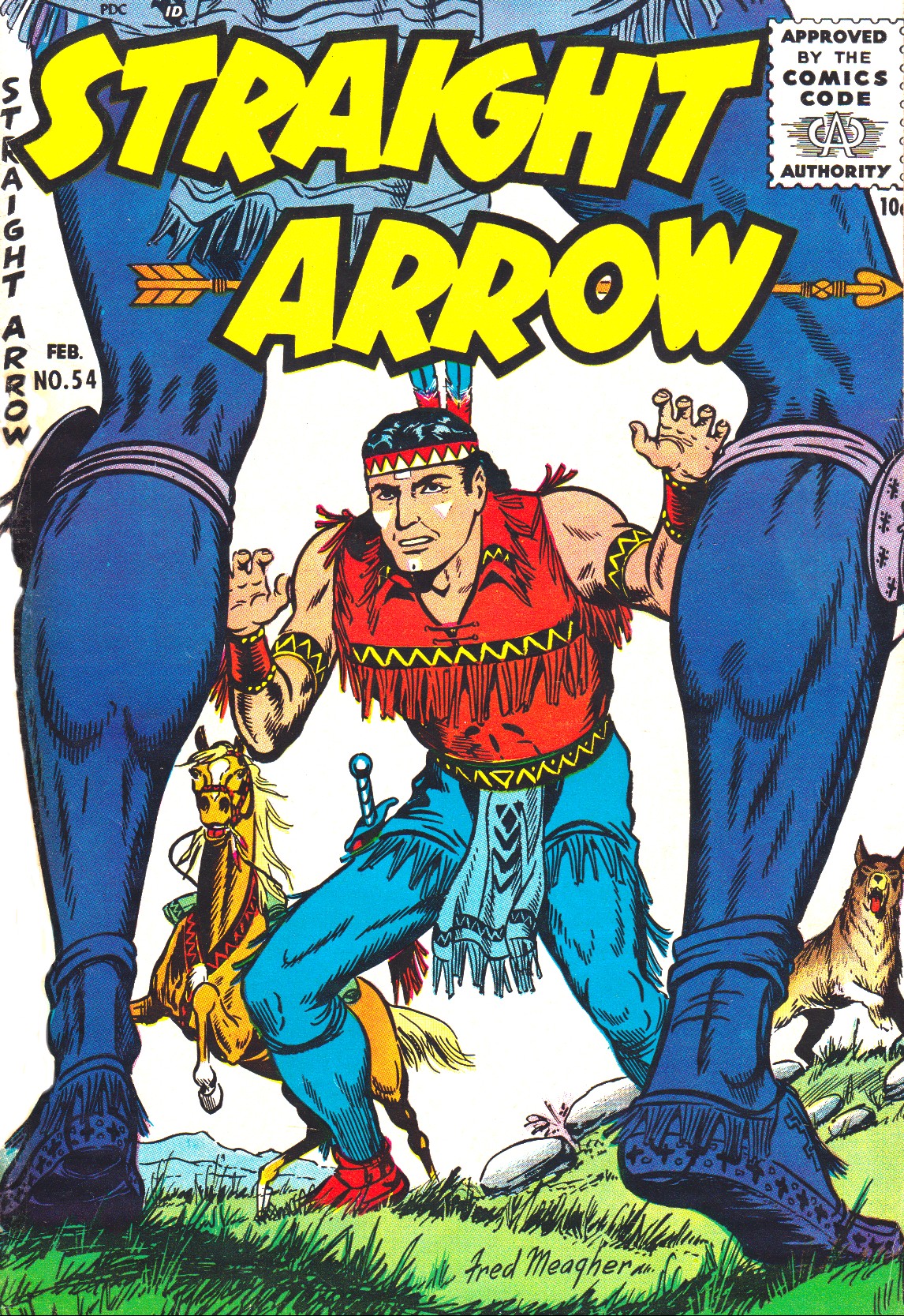 Read online Straight Arrow comic -  Issue #54 - 1
