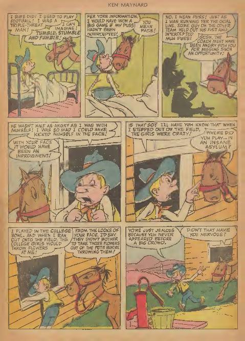 Read online Ken Maynard Western comic -  Issue #4 - 17