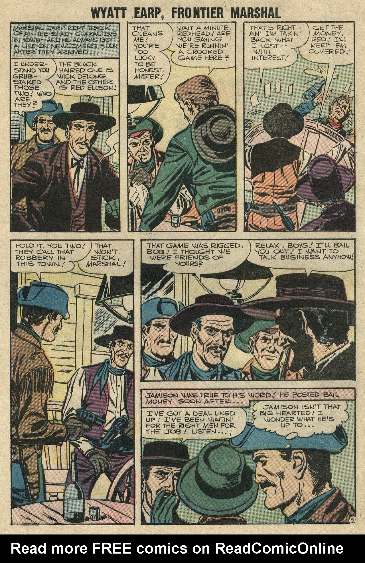 Read online Wyatt Earp Frontier Marshal comic -  Issue #14 - 4