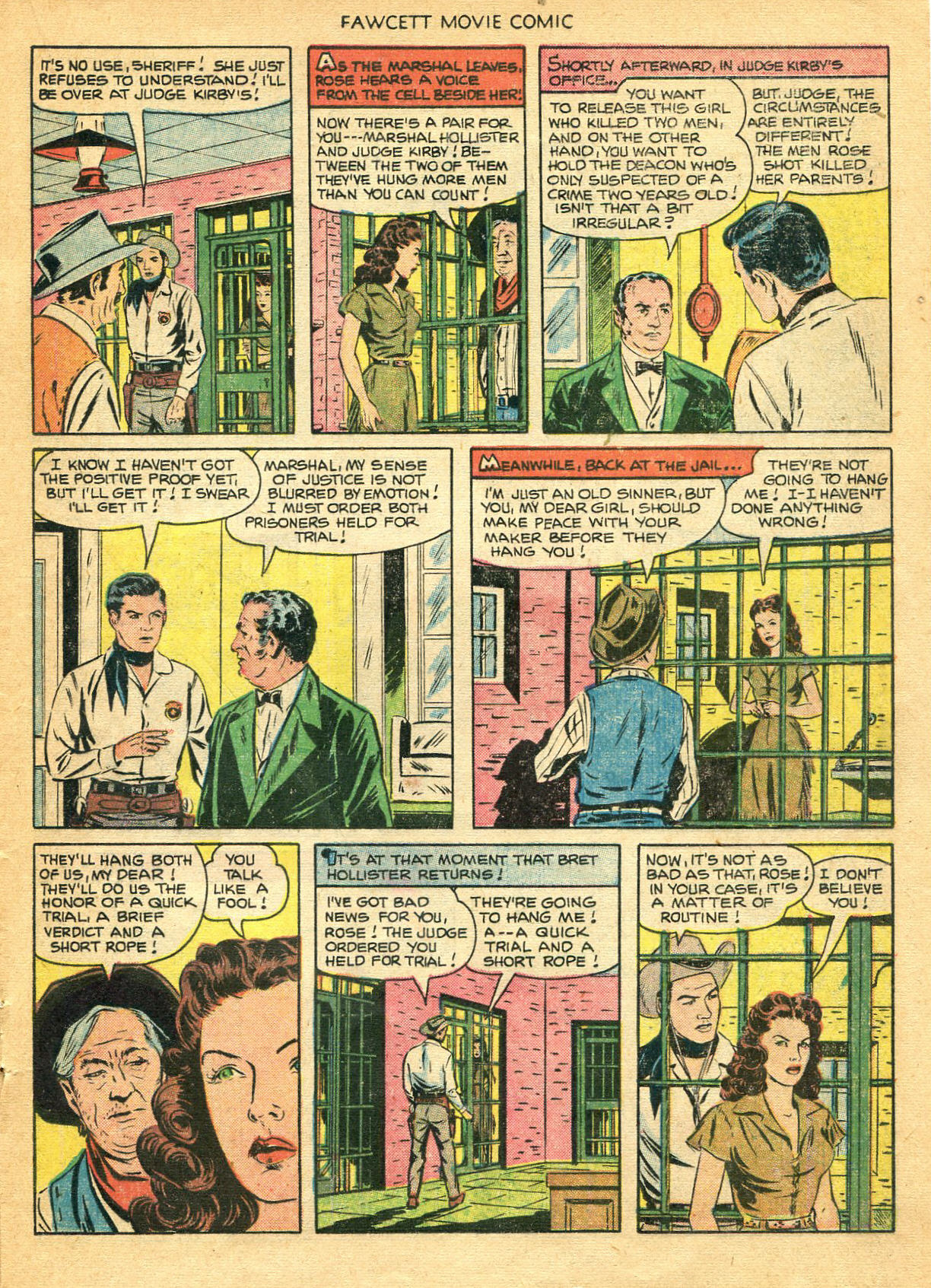 Read online Fawcett Movie Comic comic -  Issue #17 - 17