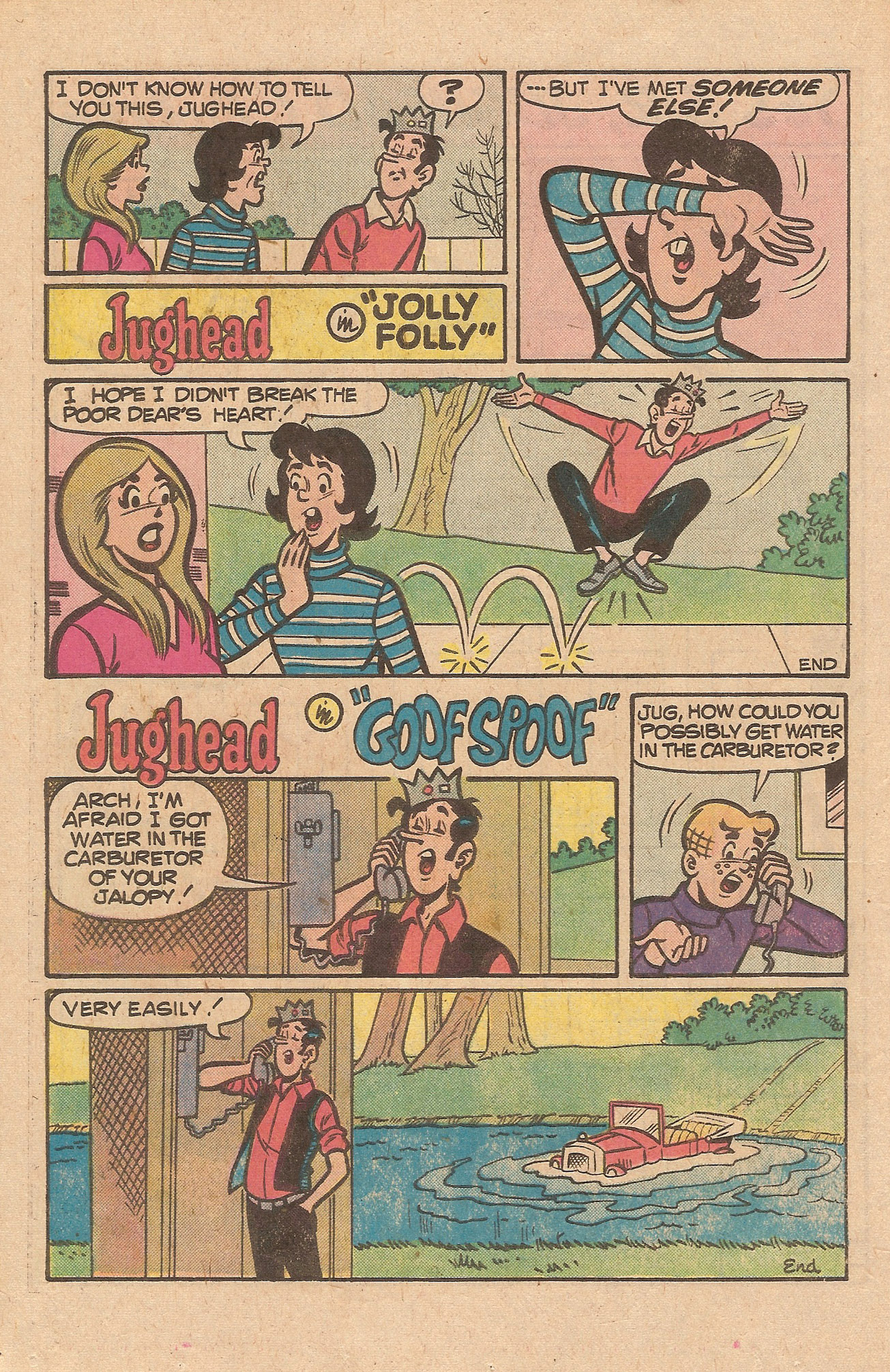 Read online Jughead's Jokes comic -  Issue #58 - 22
