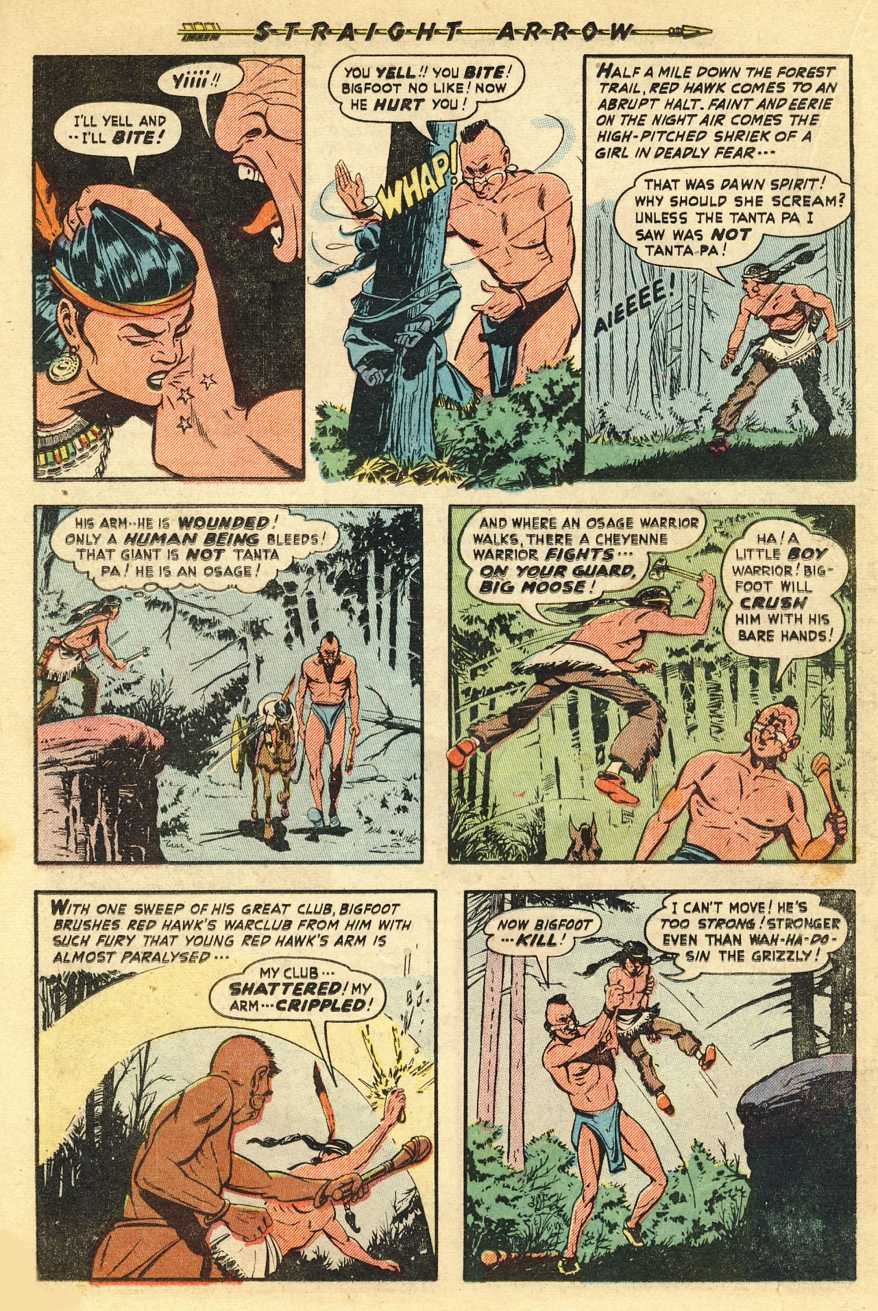 Read online Straight Arrow comic -  Issue #11 - 22