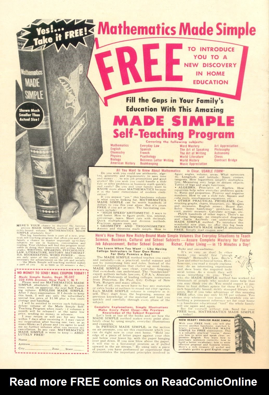 Read online Black Magic (1950) comic -  Issue #37 - 36