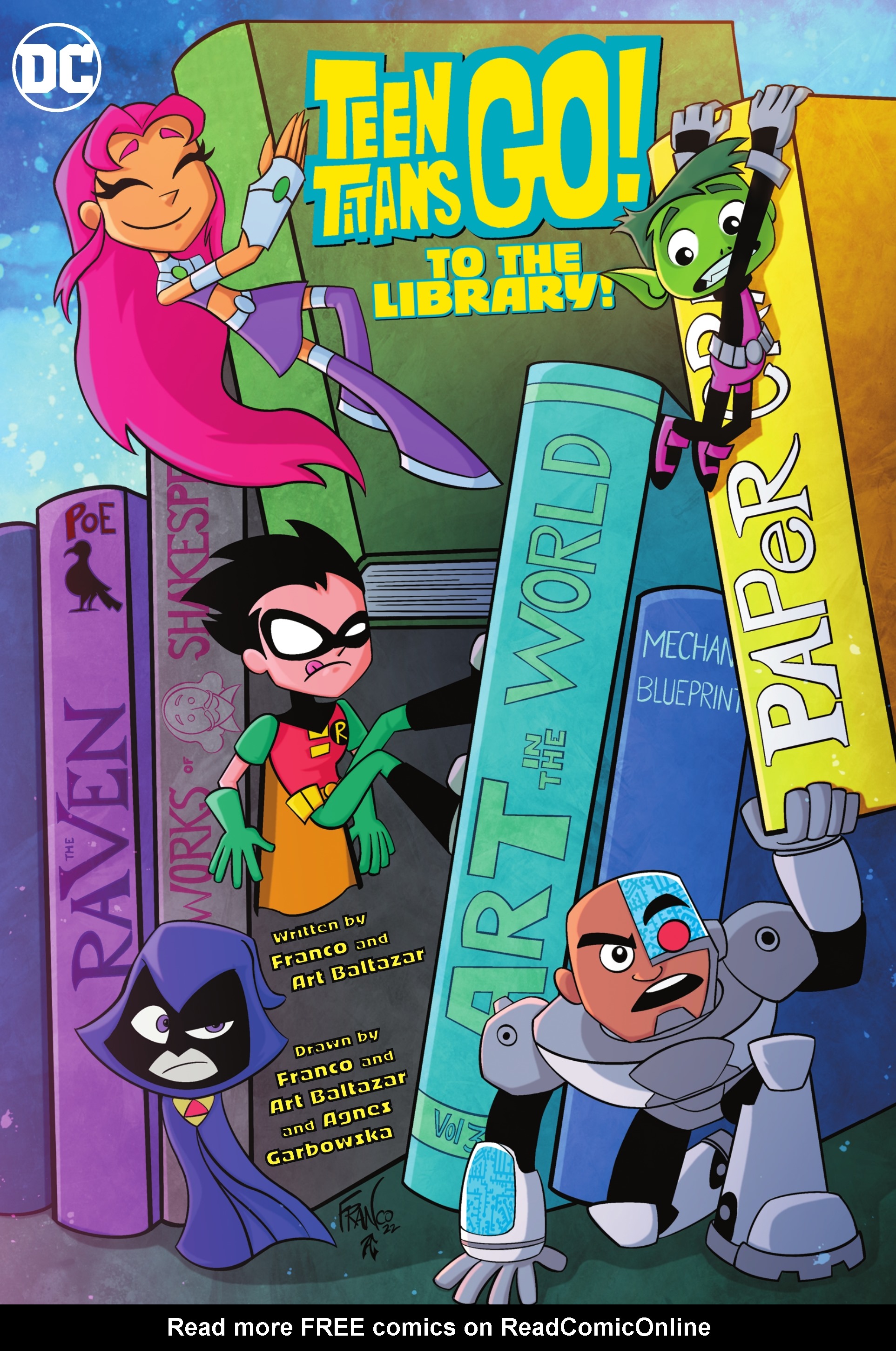 Read online Teen Titans Go! To the Library! comic -  Issue # TPB (Part 1) - 1