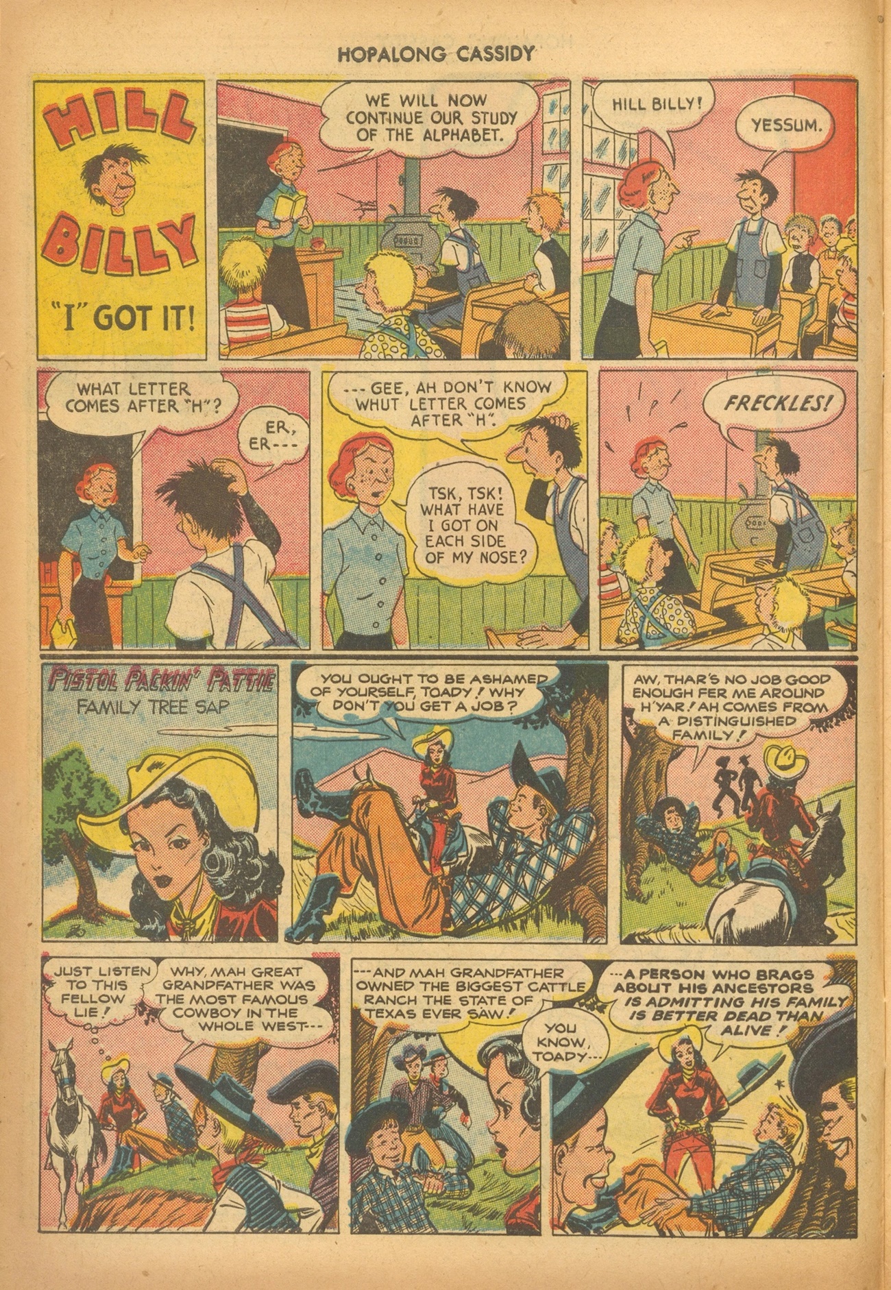 Read online Hopalong Cassidy comic -  Issue #12 - 14