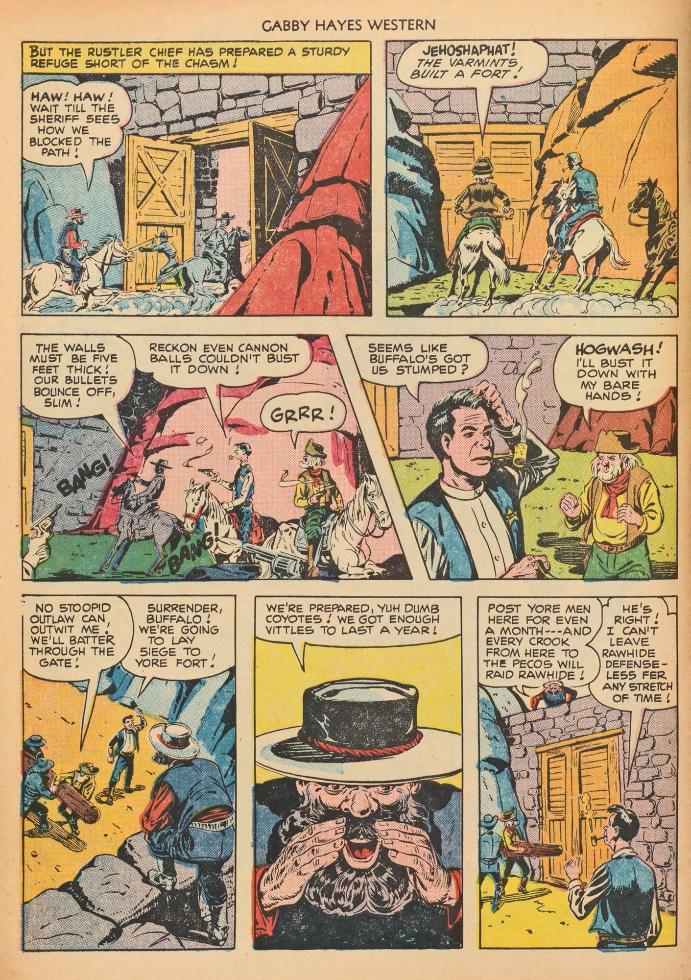 Read online Gabby Hayes Western comic -  Issue #32 - 4