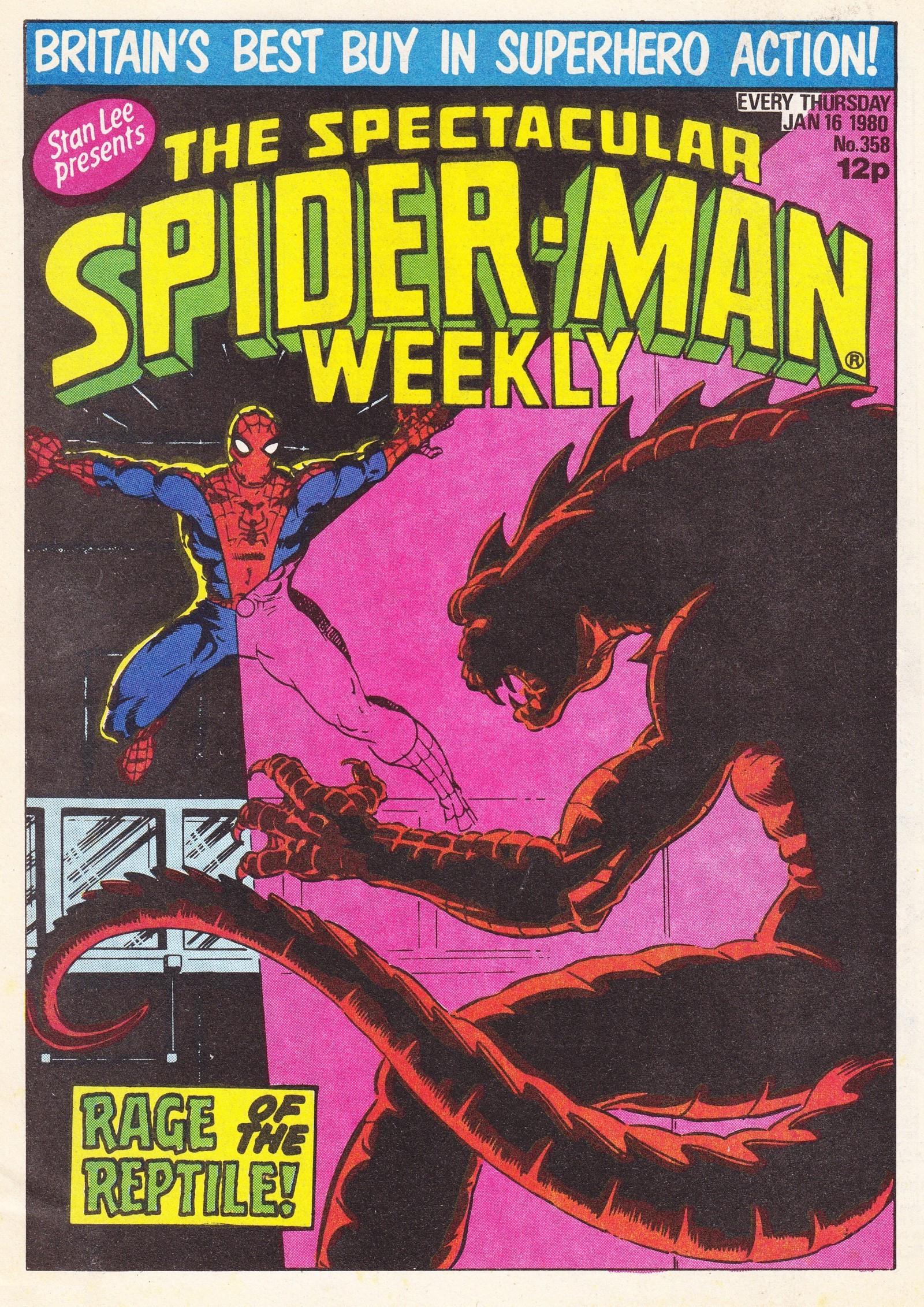 Read online Spectacular Spider-Man Weekly comic -  Issue #358 - 1