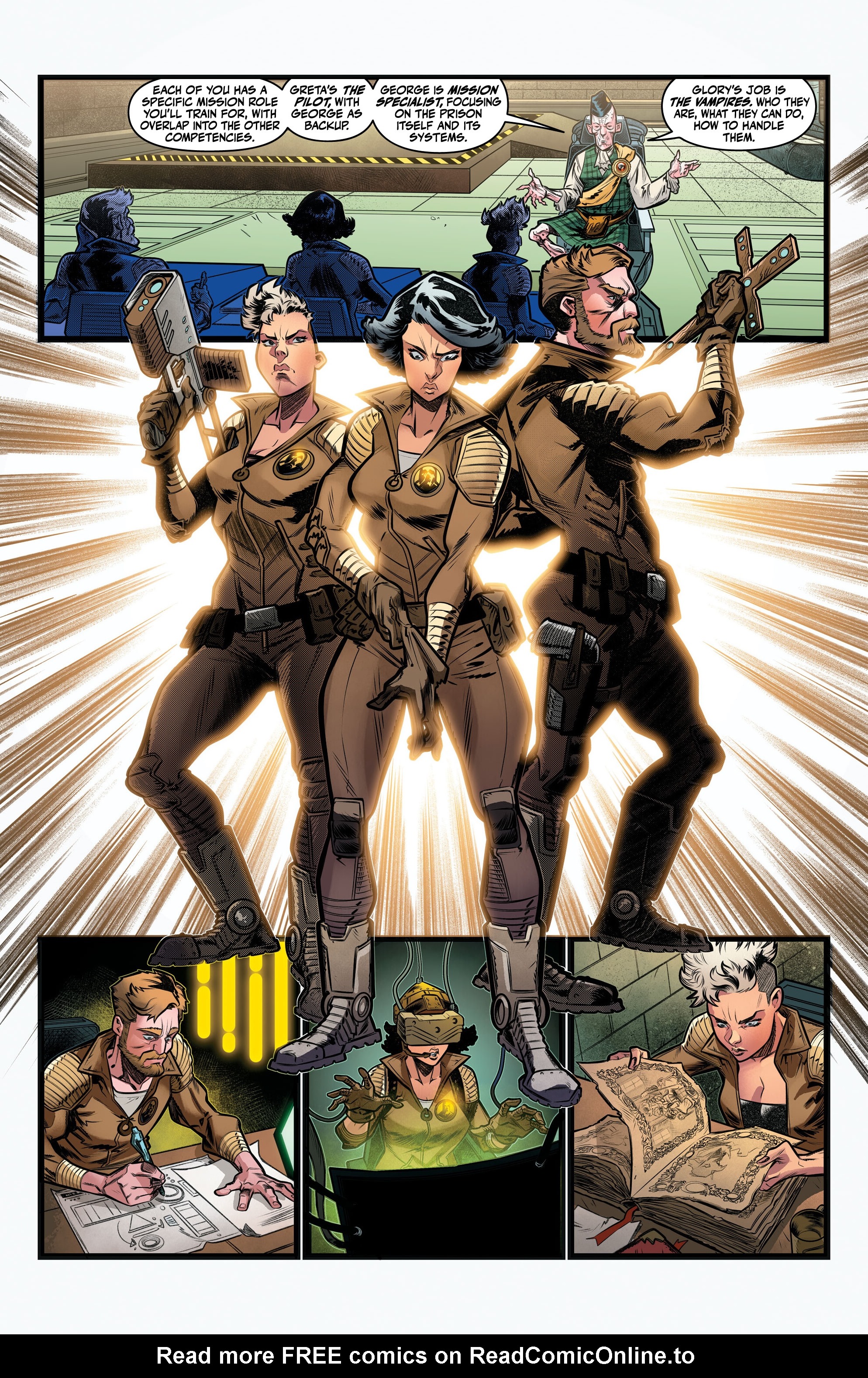 Read online The Bloody Dozen: A Tale of the Shrouded College comic -  Issue #2 - 15
