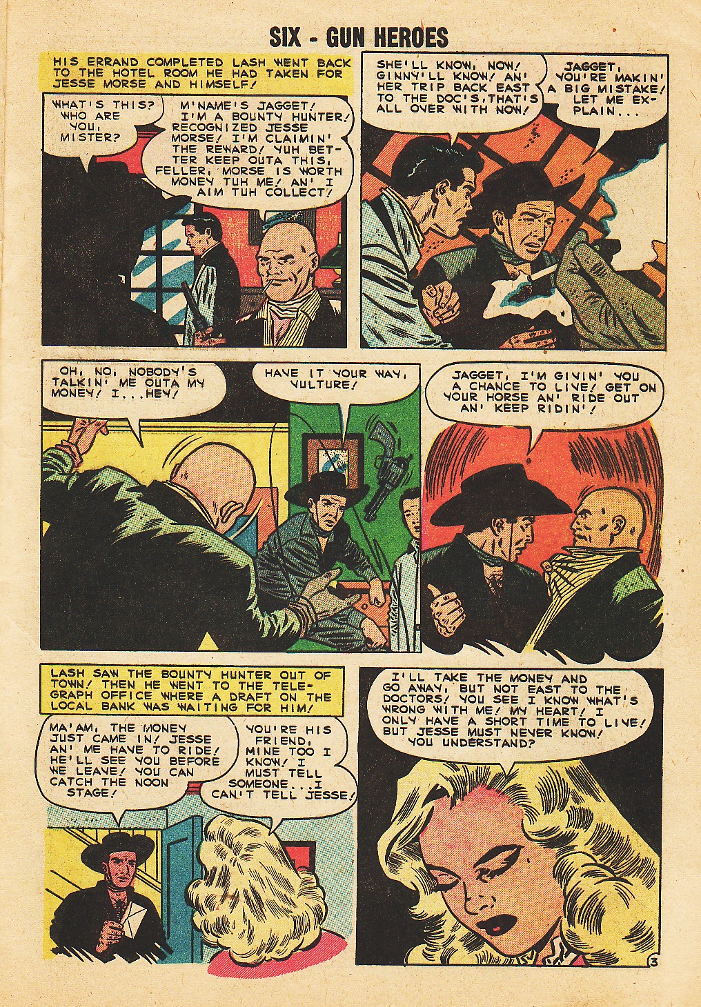 Read online Six-Gun Heroes comic -  Issue #51 - 5