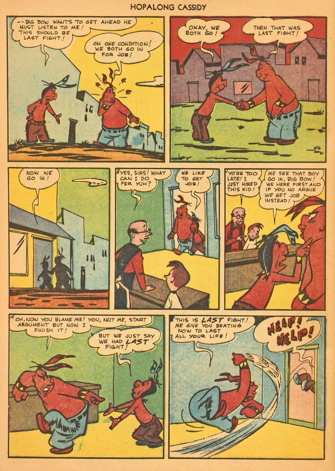 Read online Hopalong Cassidy comic -  Issue #50 - 40