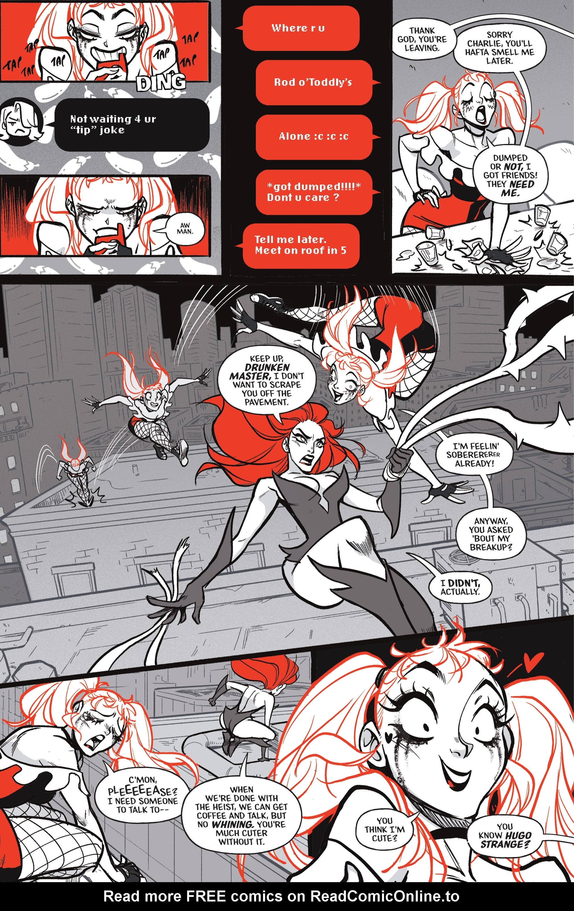 Read online Harley Quinn: Black   White   Redder comic -  Issue #6 - 30