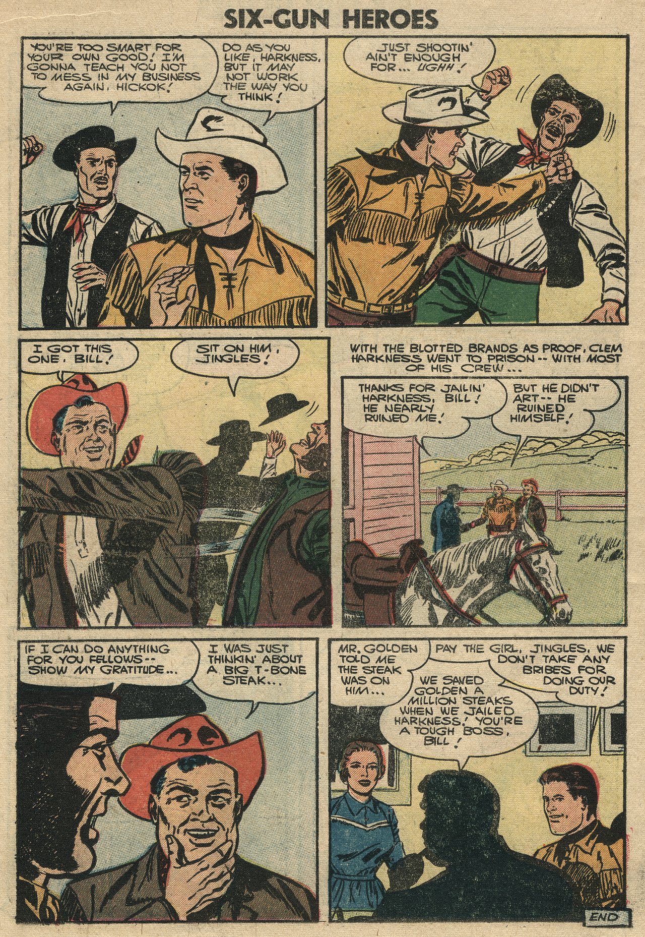 Read online Six-Gun Heroes comic -  Issue #38 - 18