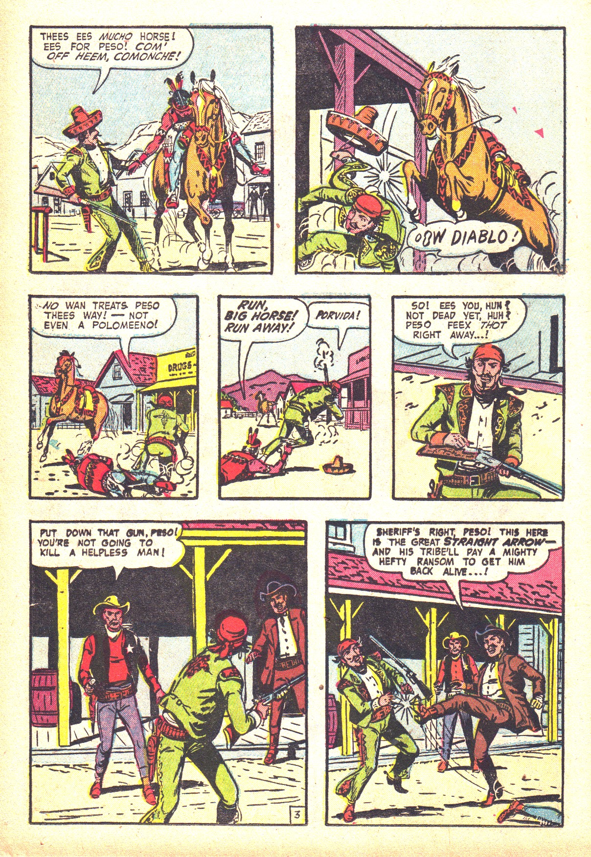 Read online Straight Arrow comic -  Issue #39 - 14