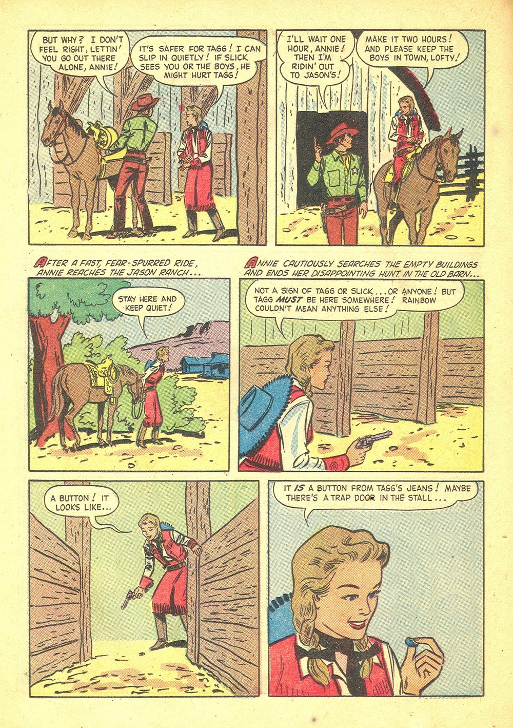 Read online Annie Oakley & Tagg comic -  Issue #4 - 16
