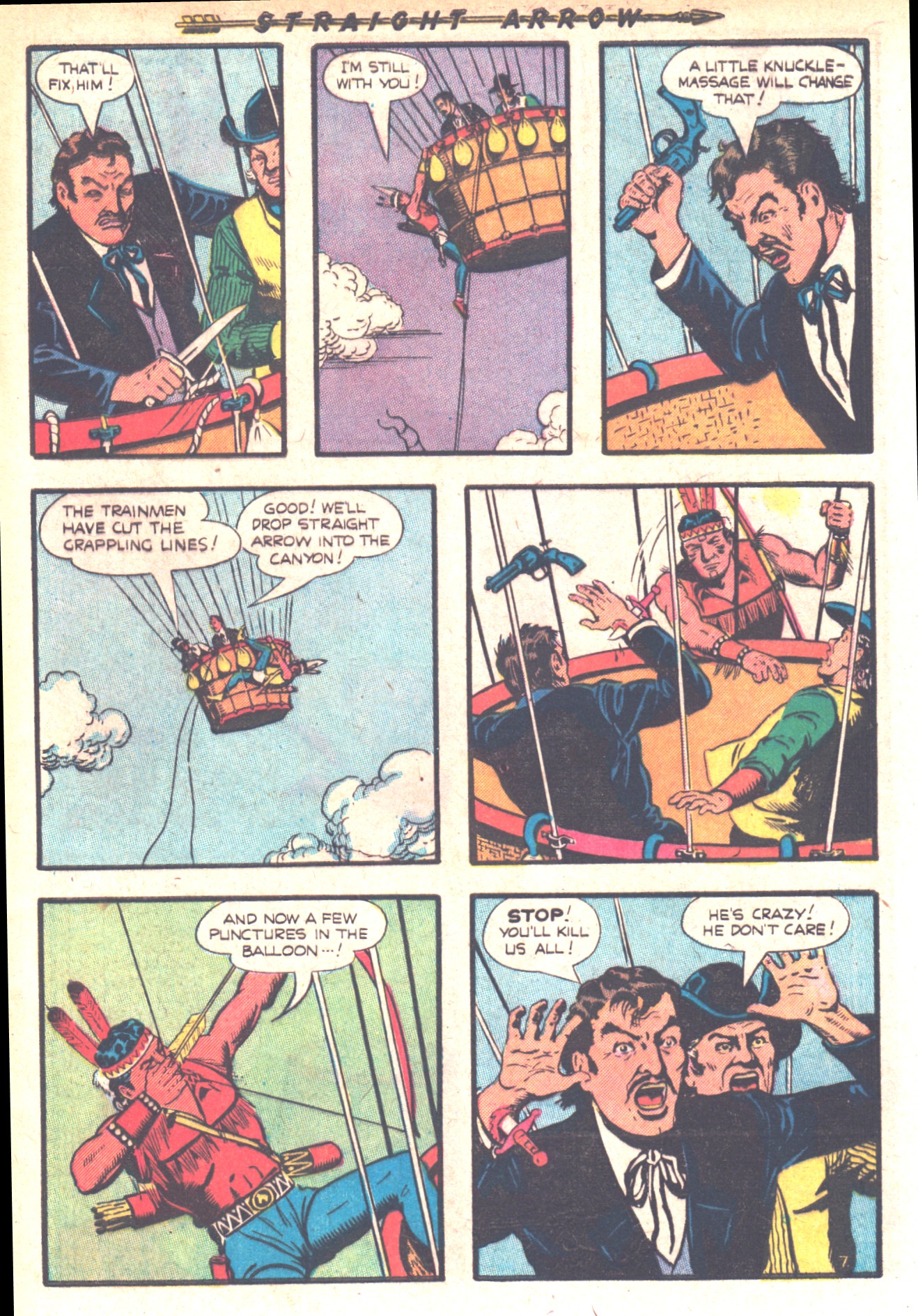 Read online Straight Arrow comic -  Issue #20 - 9