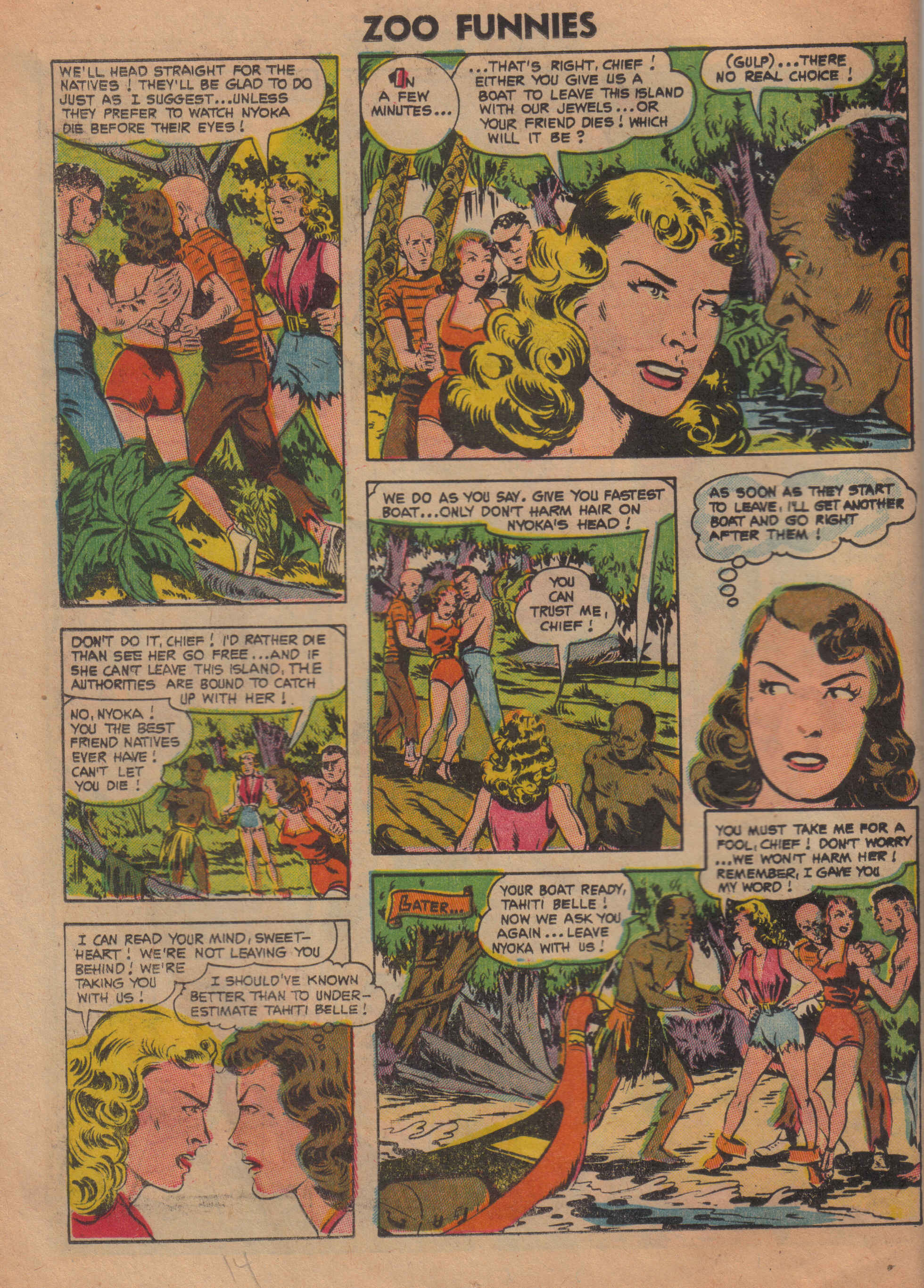 Read online Zoo Funnies comic -  Issue #10 - 14