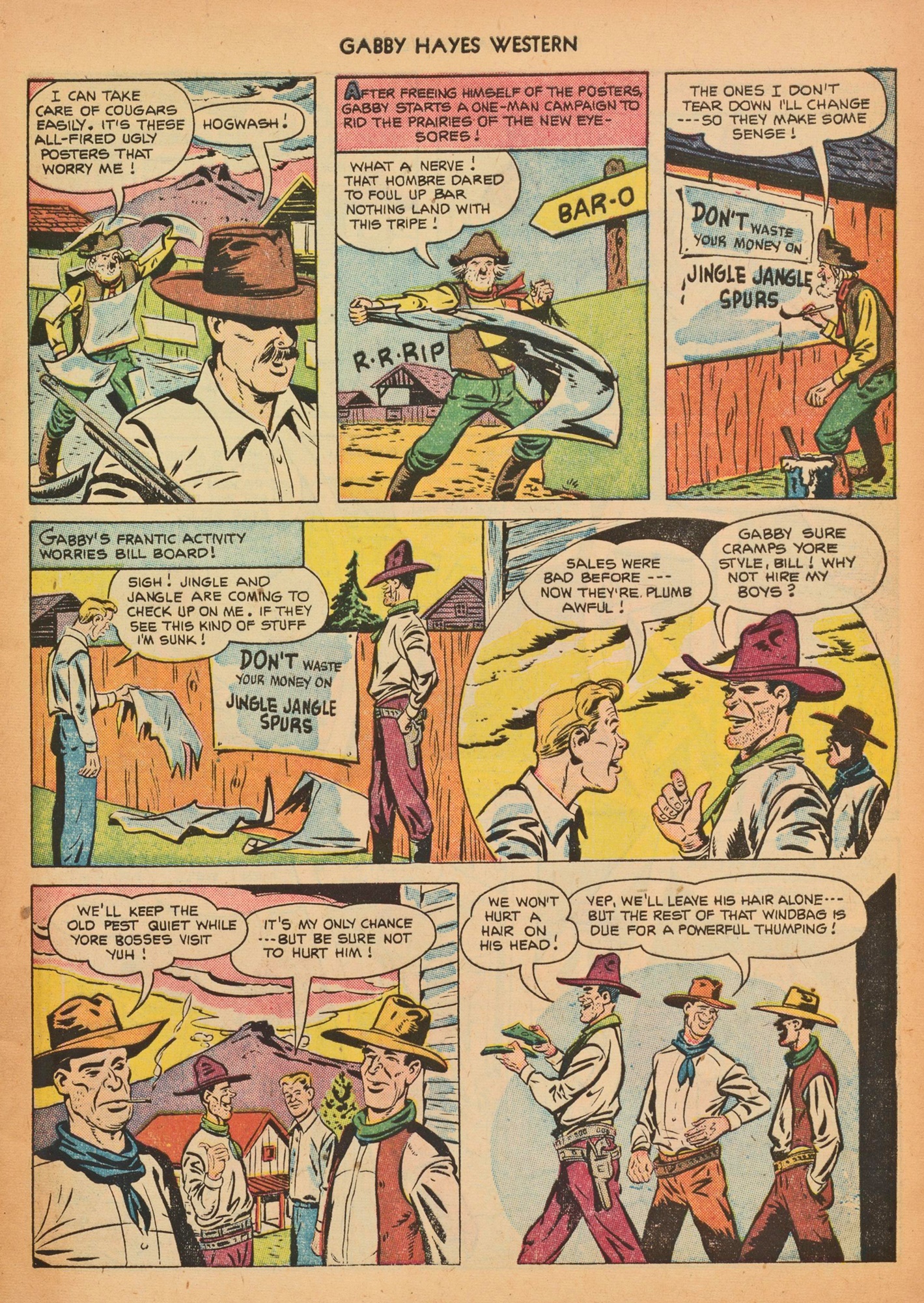 Read online Gabby Hayes Western comic -  Issue #43 - 5