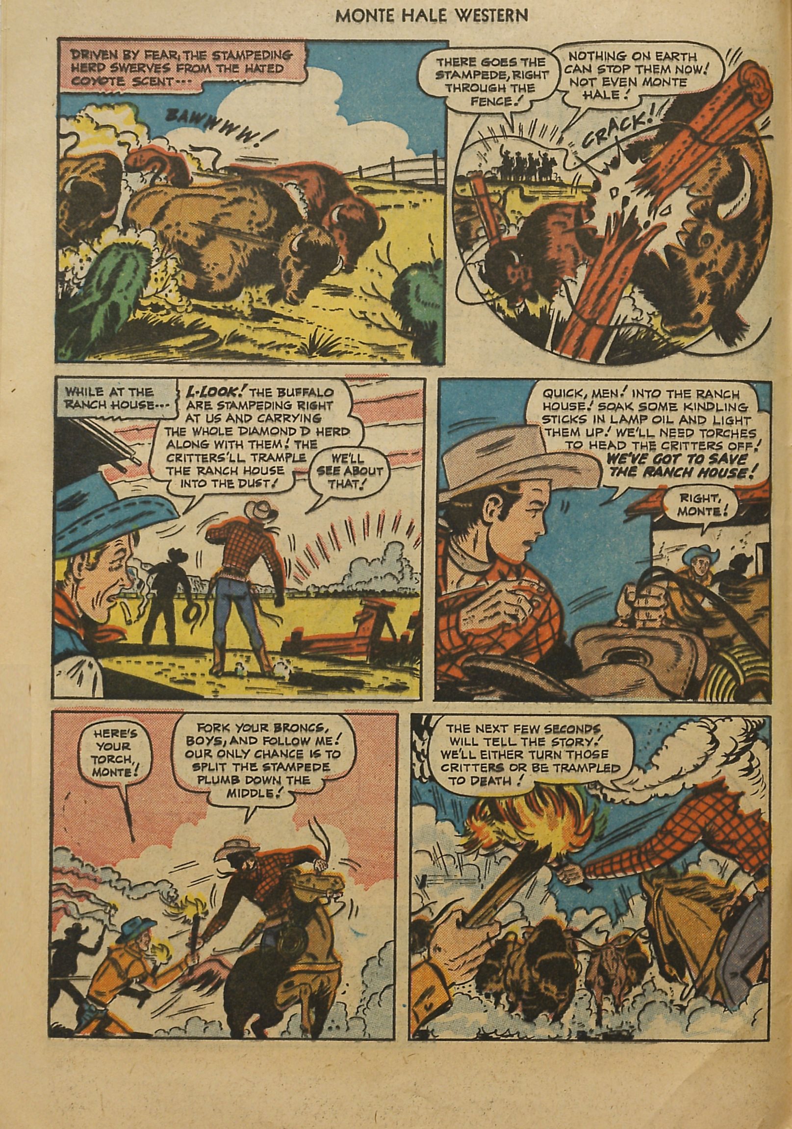 Read online Monte Hale Western comic -  Issue #52 - 8
