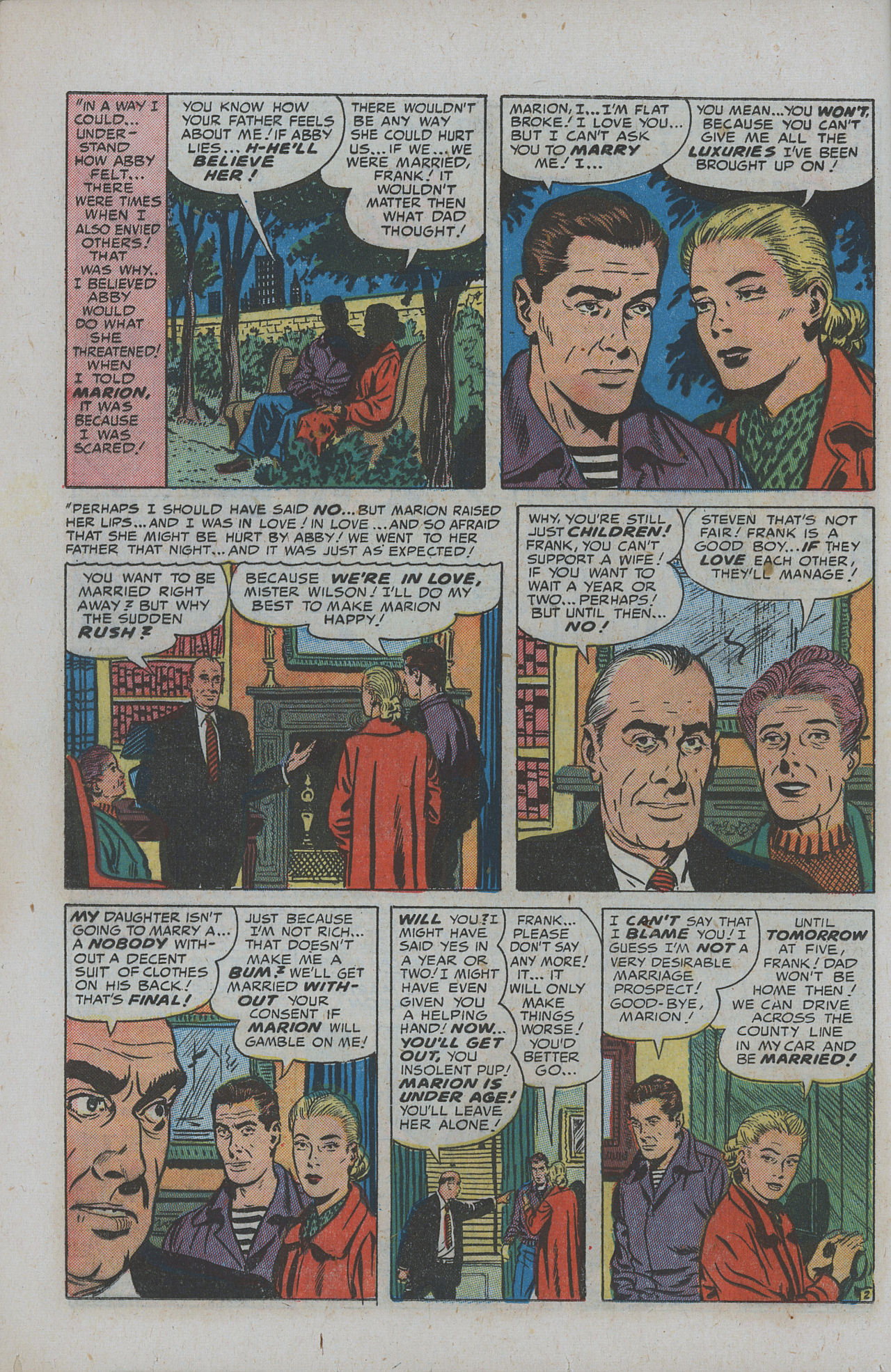Read online Young Love (1949) comic -  Issue #57 - 12