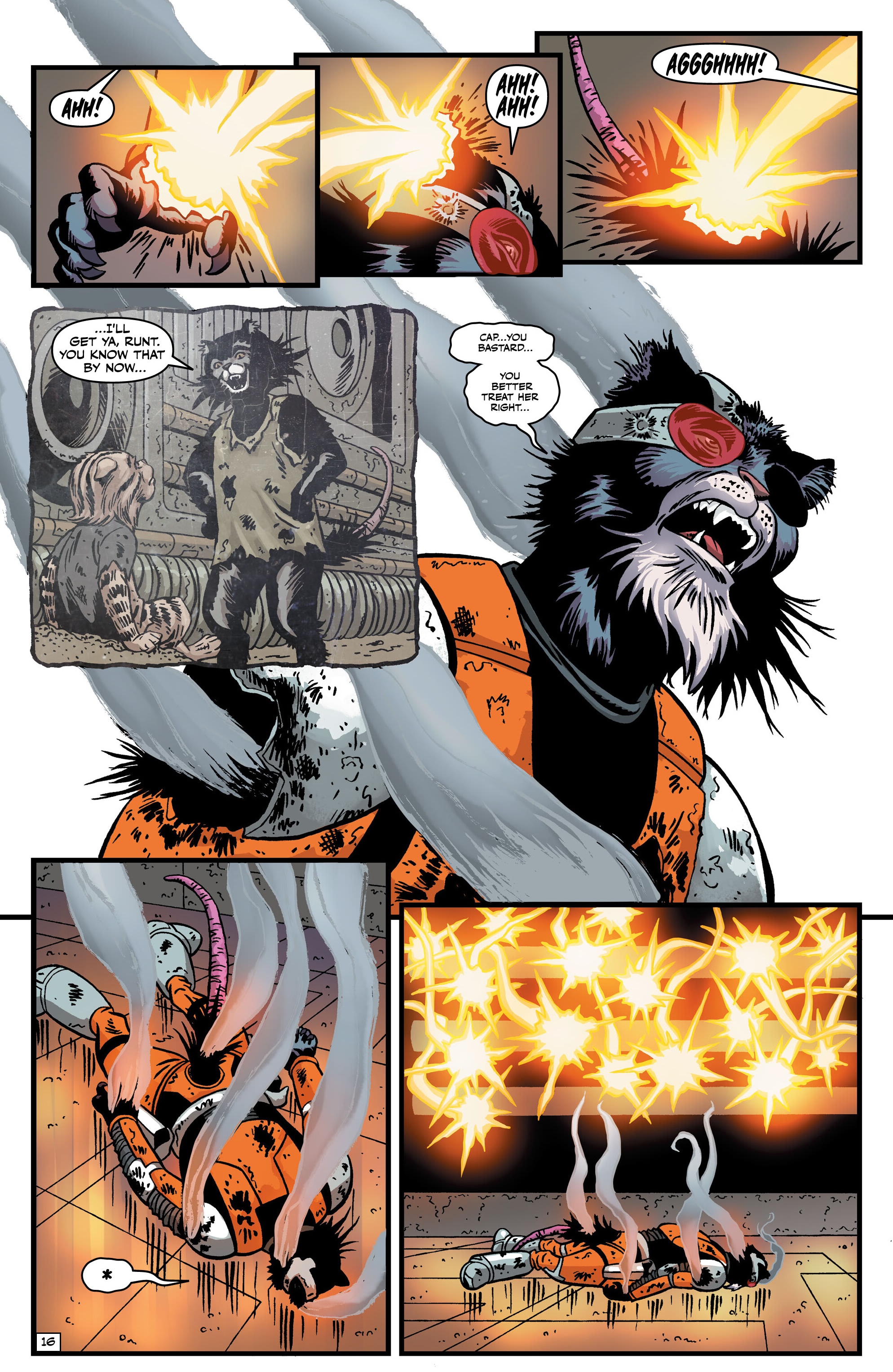 Read online Captain Ginger: The Last Feeder comic -  Issue #2 - 18