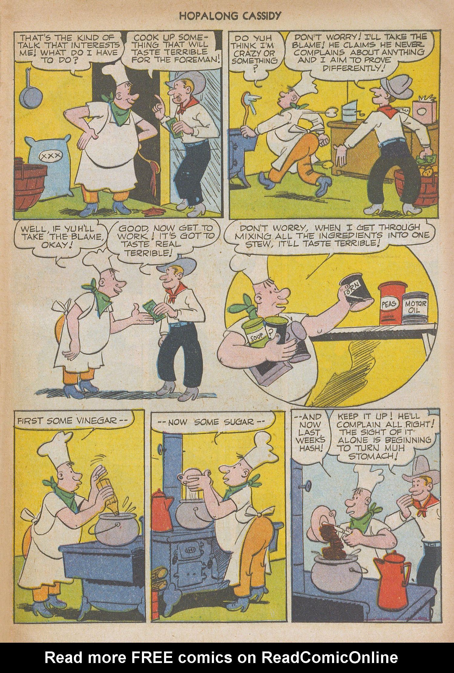 Read online Hopalong Cassidy comic -  Issue #53 - 41