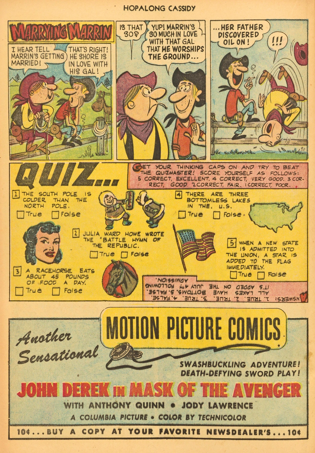 Read online Hopalong Cassidy comic -  Issue #62 - 20