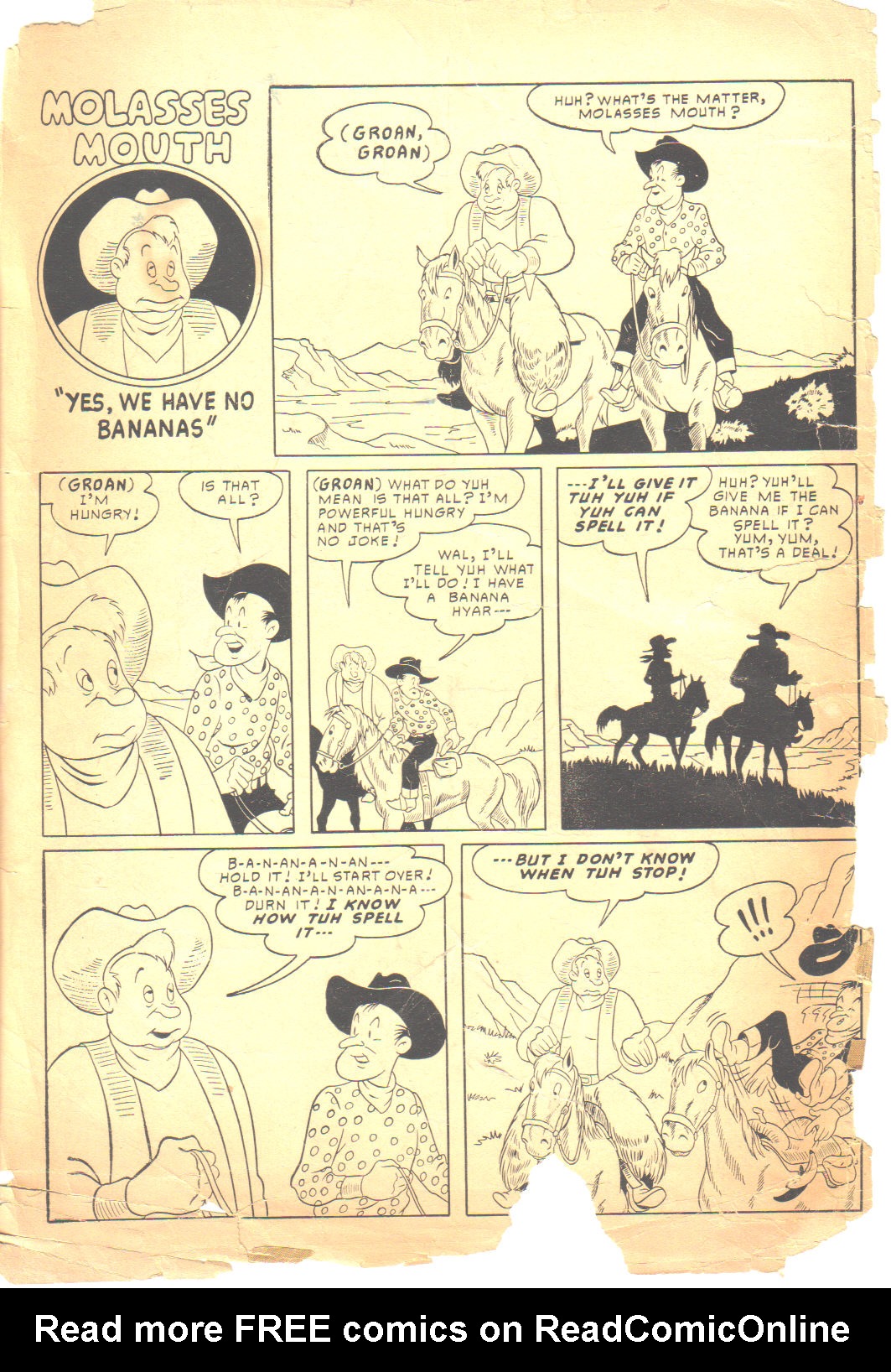 Read online Lash Larue Western (1949) comic -  Issue #6 - 2