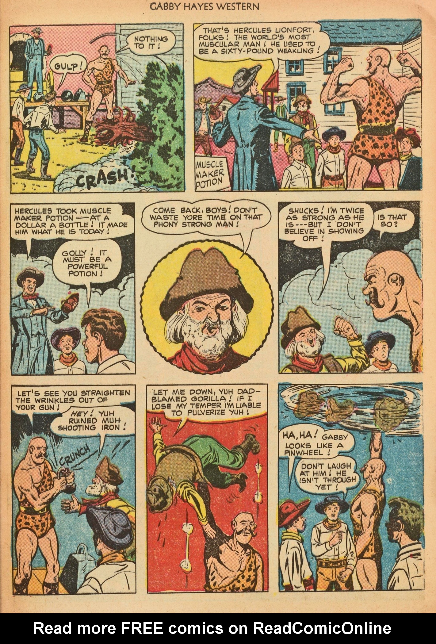 Read online Gabby Hayes Western comic -  Issue #36 - 29
