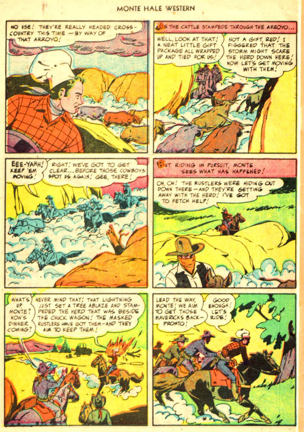Read online Monte Hale Western comic -  Issue #61 - 30