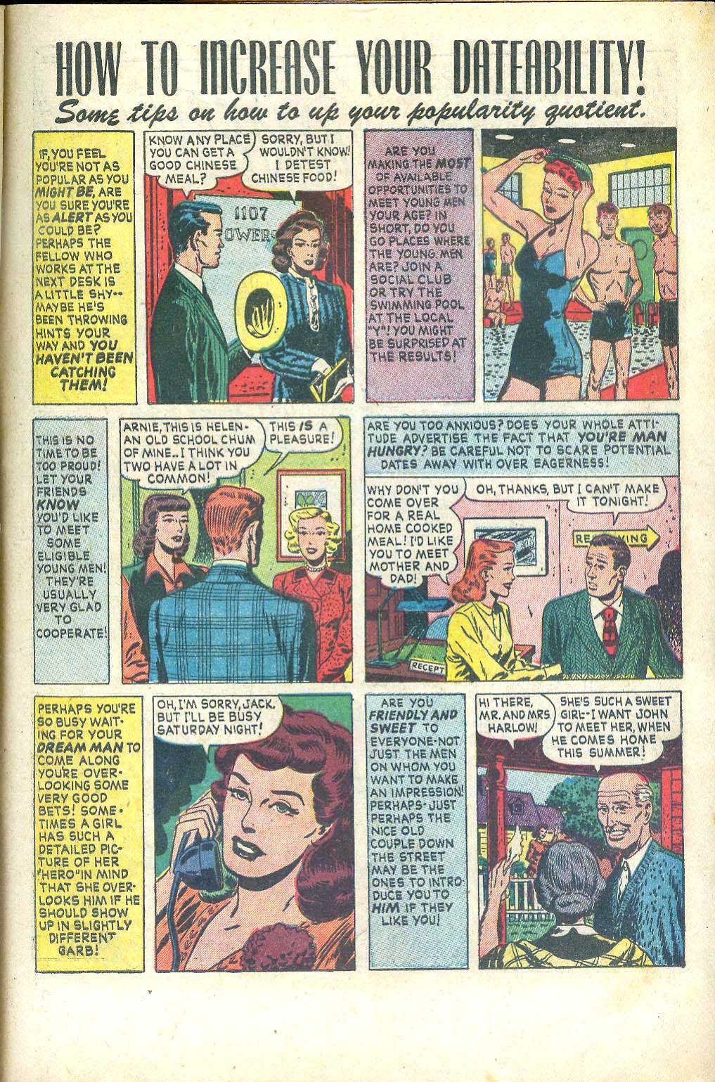 Read online Young Love (1949) comic -  Issue #8 - 33
